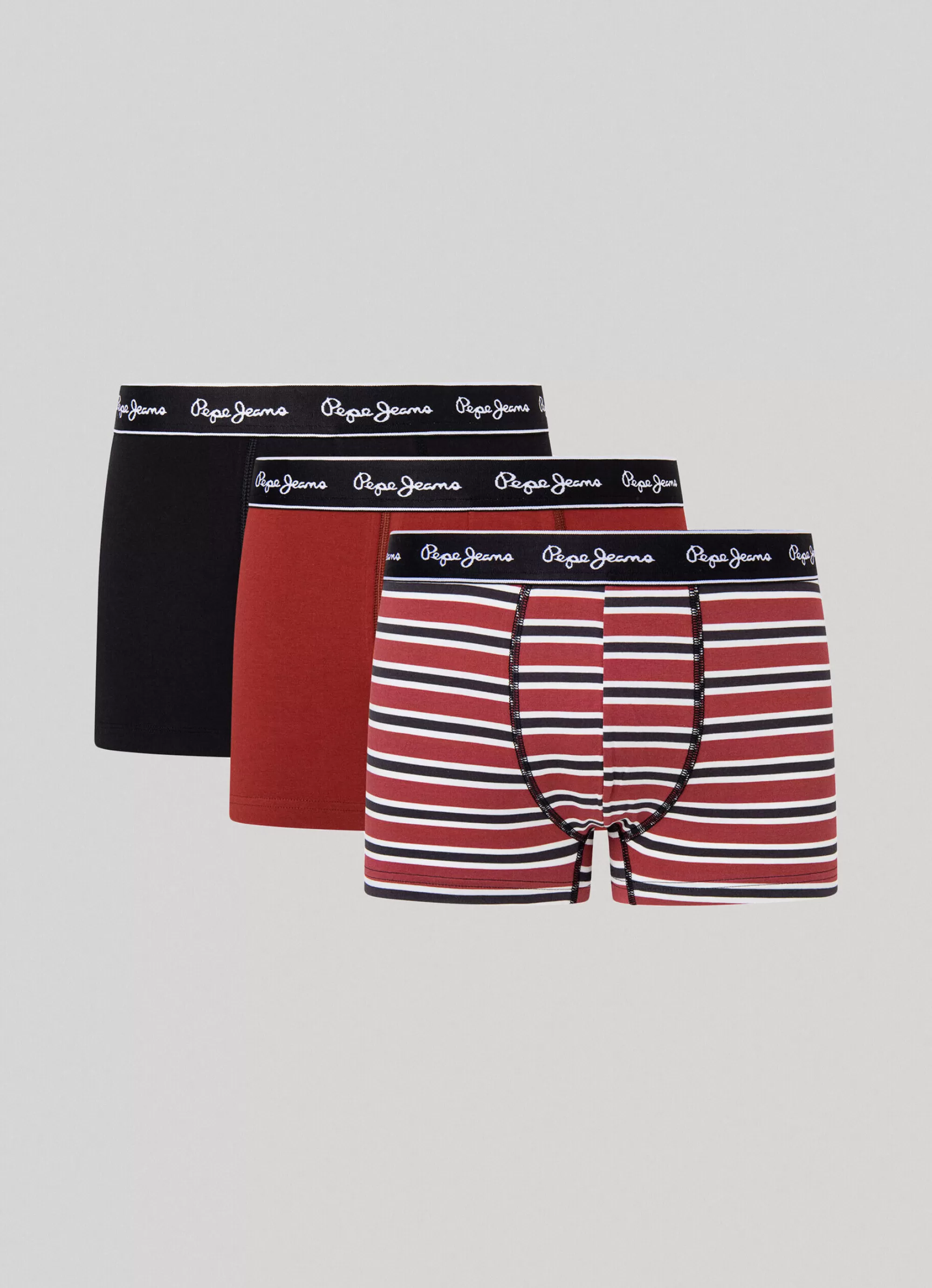 Homem Pepe Jeans Underwear>3Pack Boxeres Padrao As Riscas