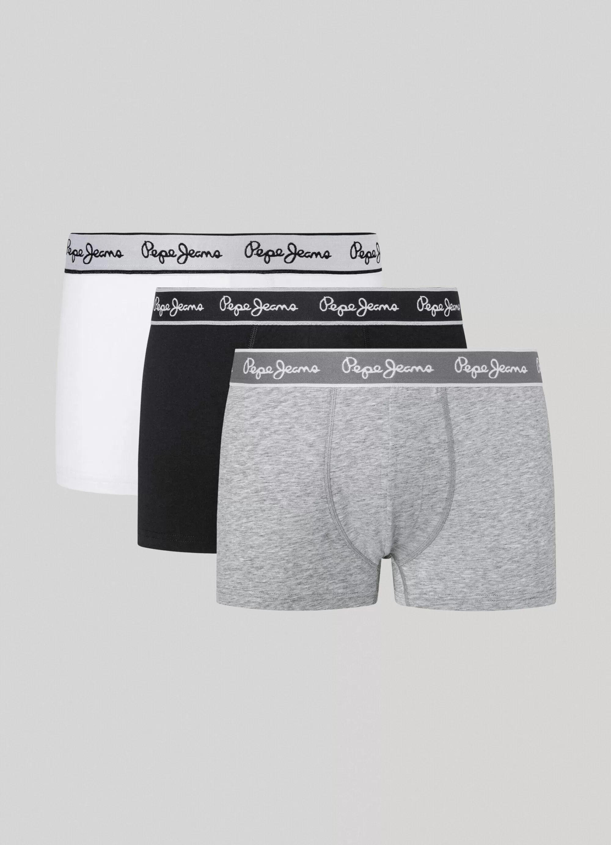 Homem Pepe Jeans Underwear>3Pack Boxers Algodao Elastico