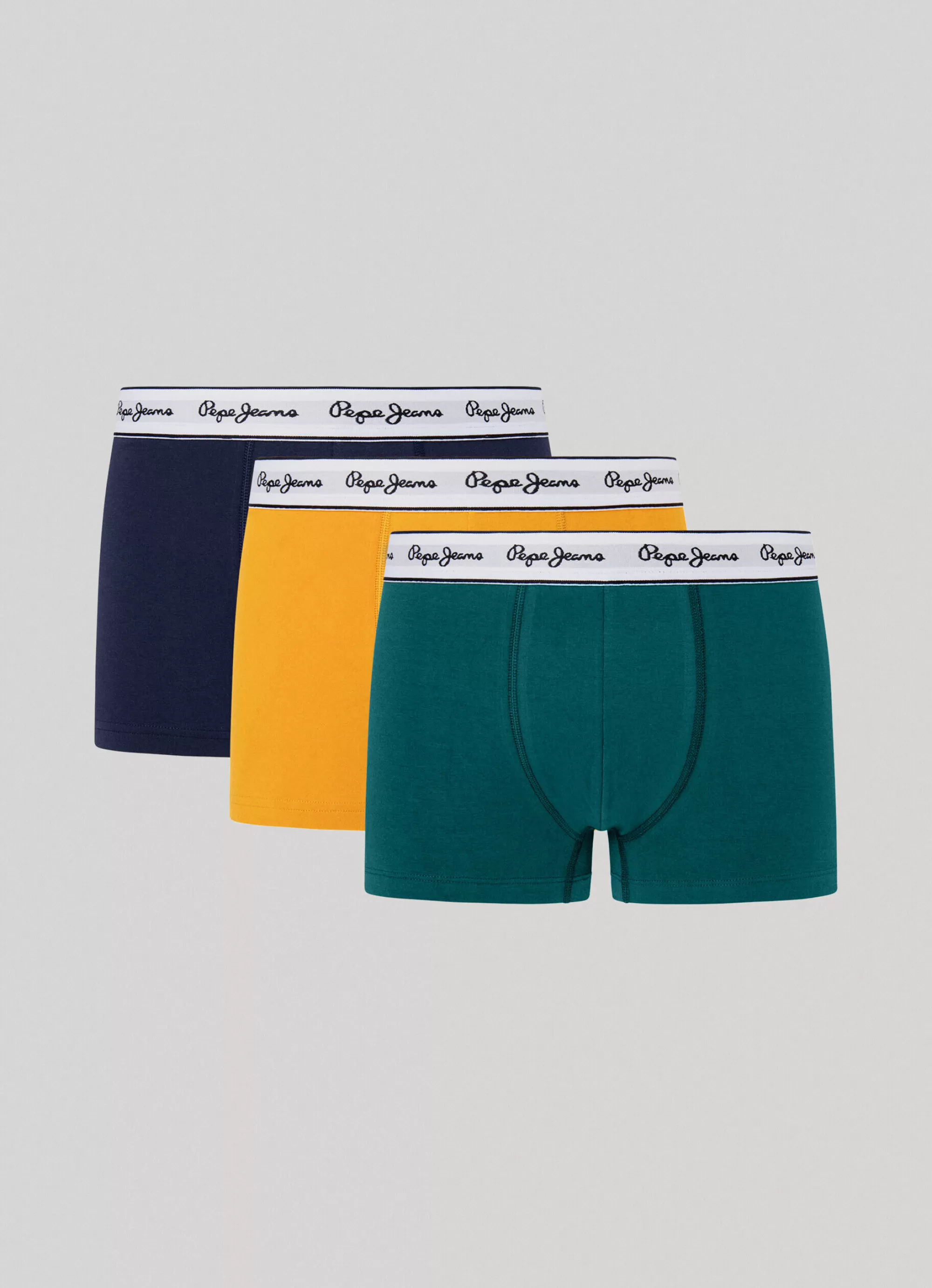 Homem Pepe Jeans Underwear>3Pack Boxers Cor Lisa