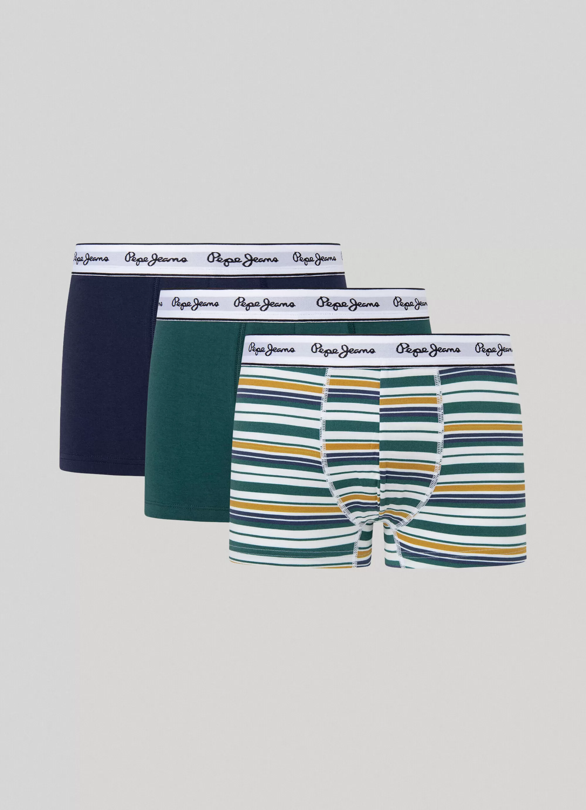 Homem Pepe Jeans Underwear>3Pack Boxers Padrao As Riscas