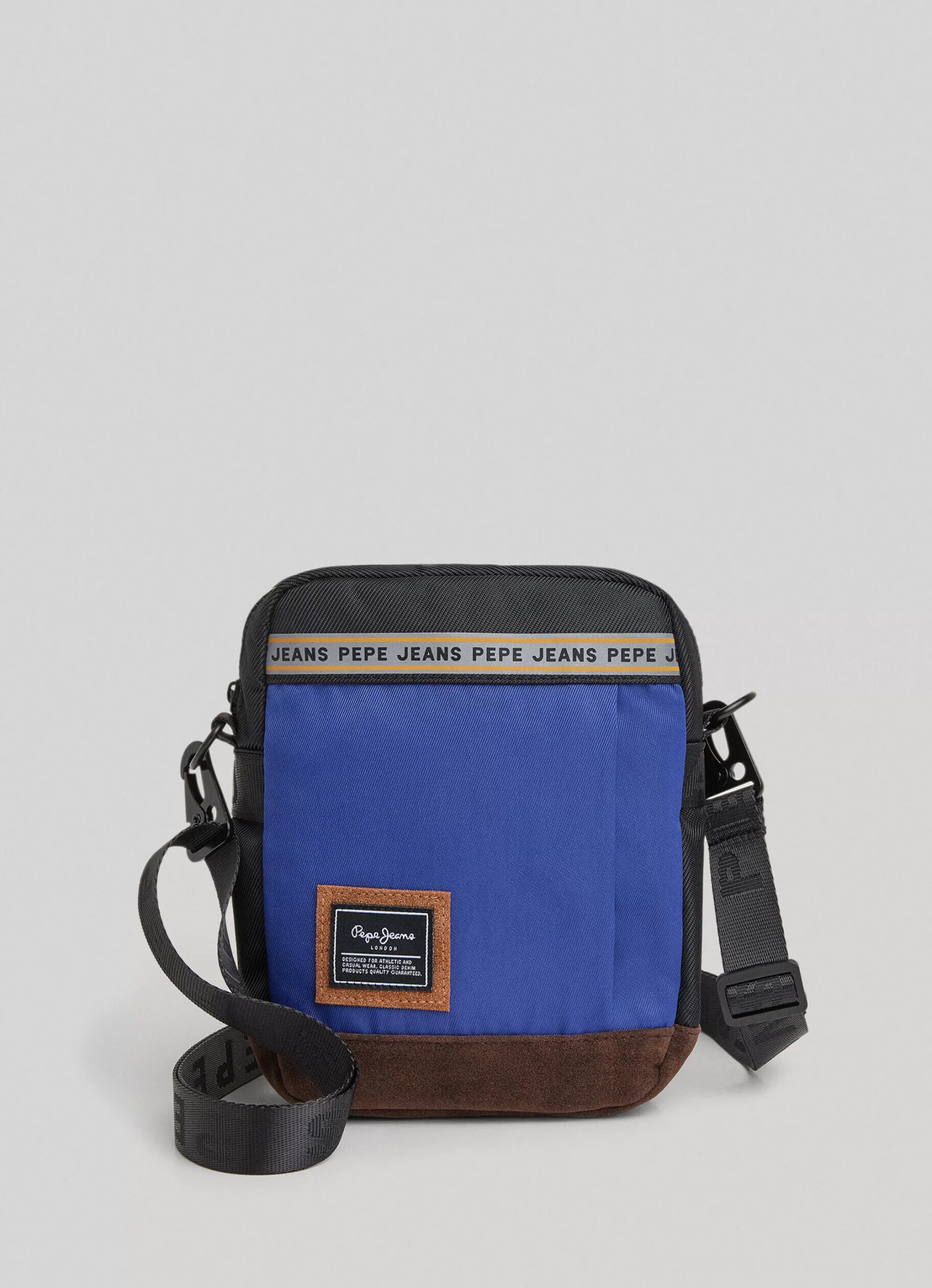 Homem Pepe Jeans Mochilas E Sacos>Bolsa De Ombro Tecido Combinado