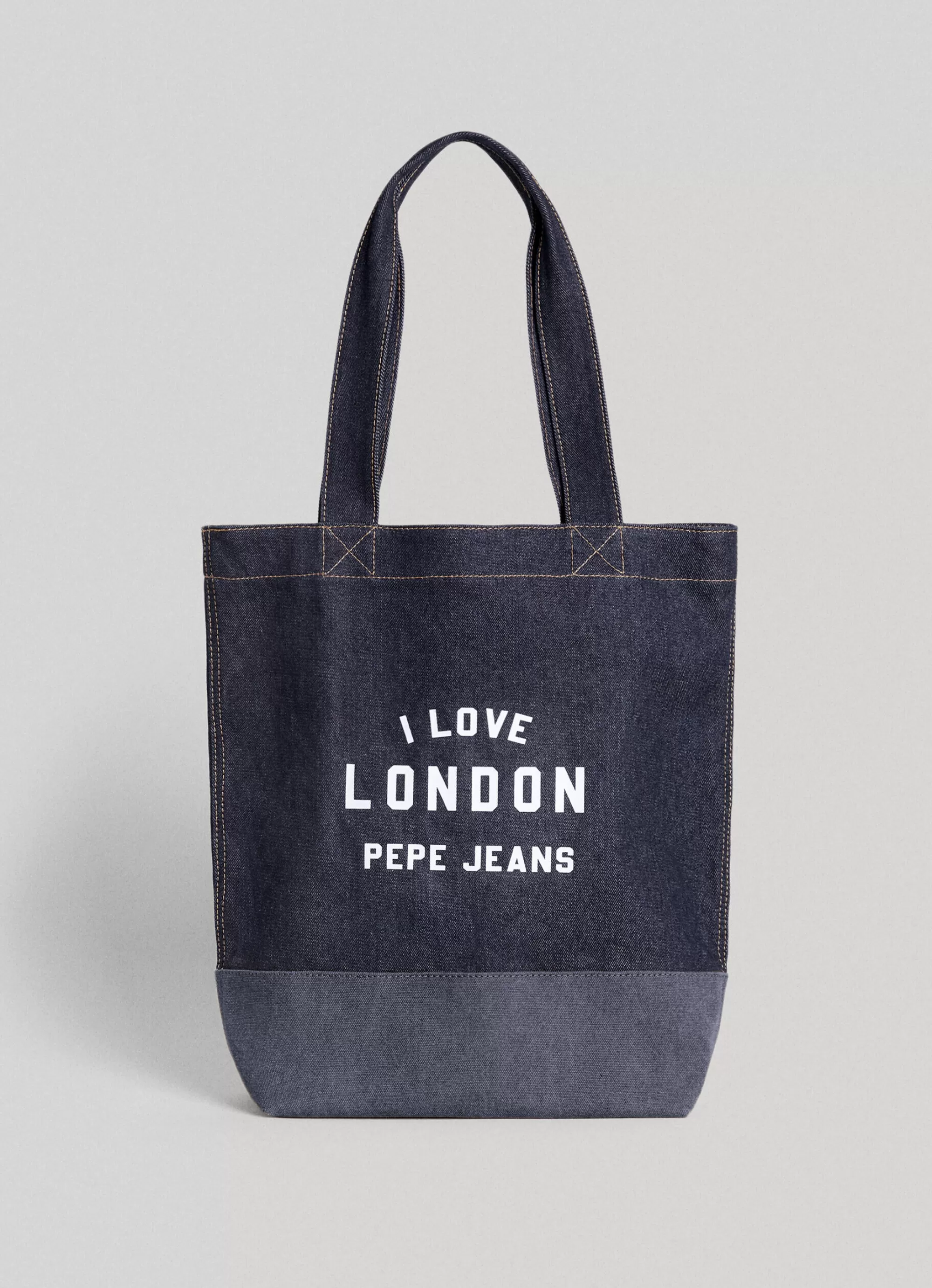 Mulher Pepe Jeans Bolsas E Mochilas>Bolsa Tote Em Tecido