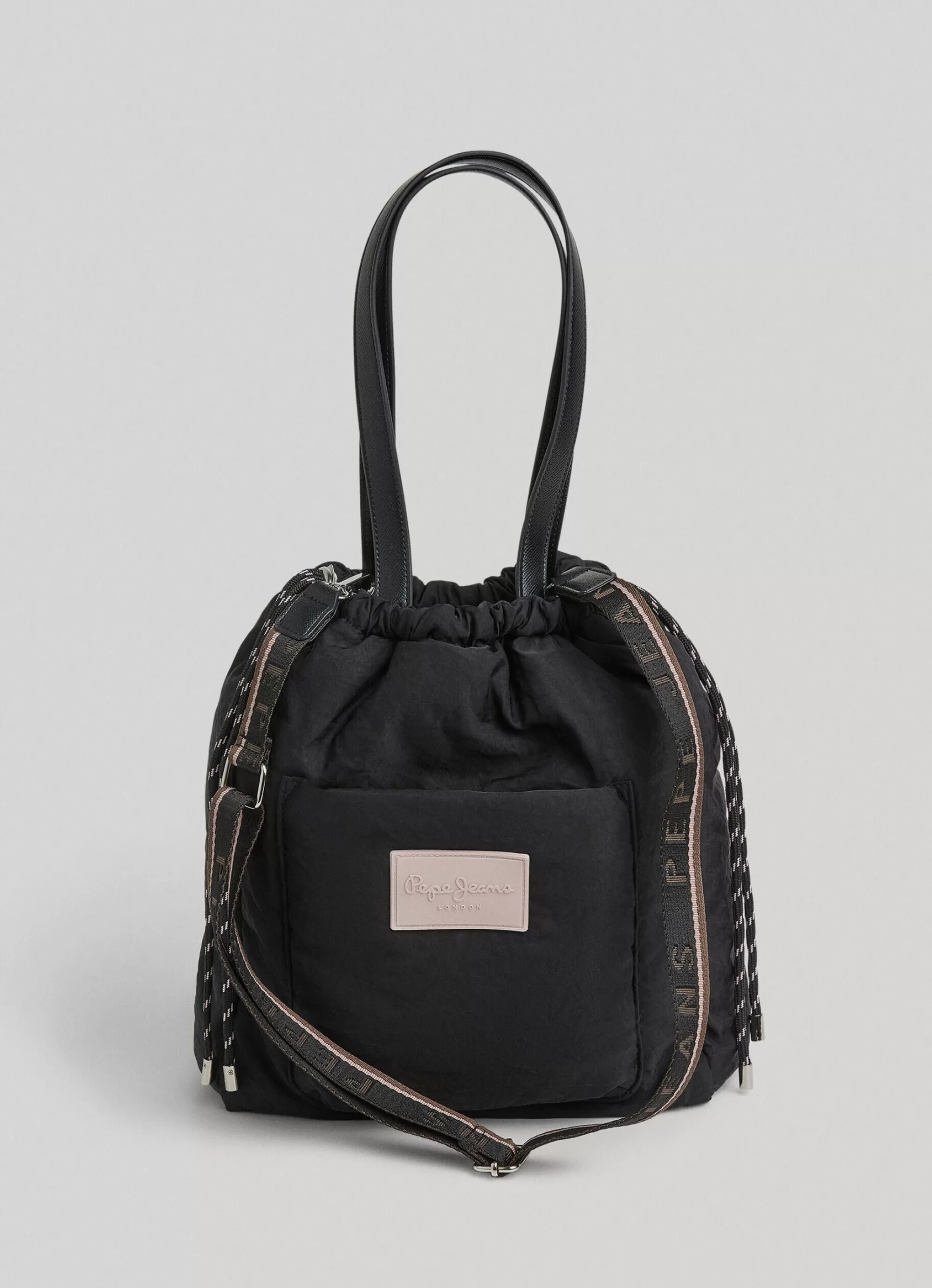 Mulher Pepe Jeans Bolsas E Mochilas>Bolsa Tote Em Tecido Leve