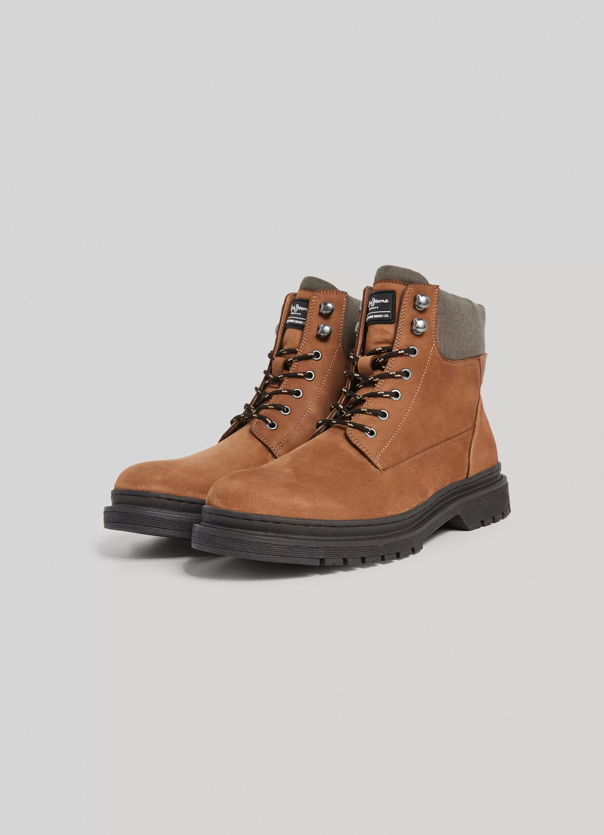 Homem Pepe Jeans Botas E Sapatos>Botas Cano Medio Couro Nubuck