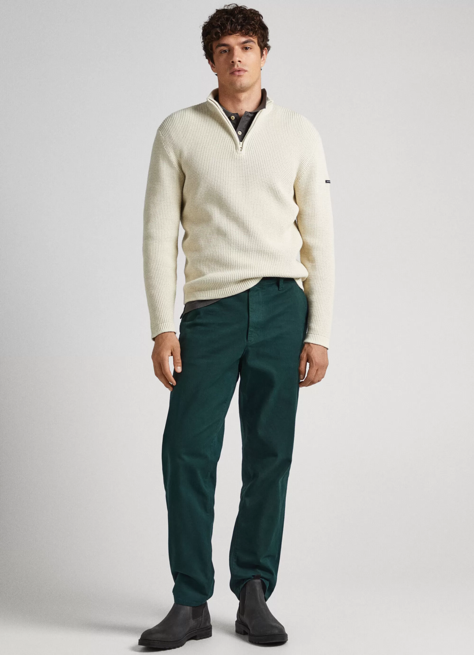 Homem Pepe Jeans Calças>Calças Chino Relaxed Fit Harrow