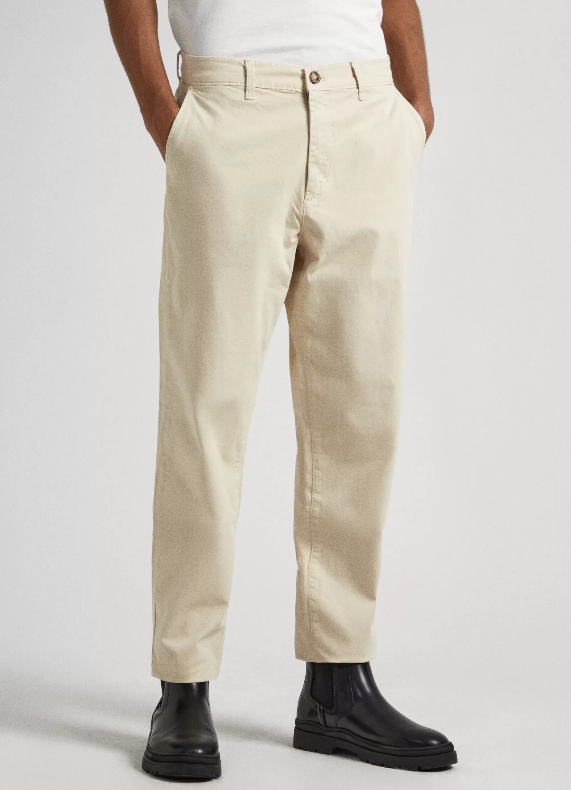 Homem Pepe Jeans Calças>Calças Chino Relaxed Fit Harrow