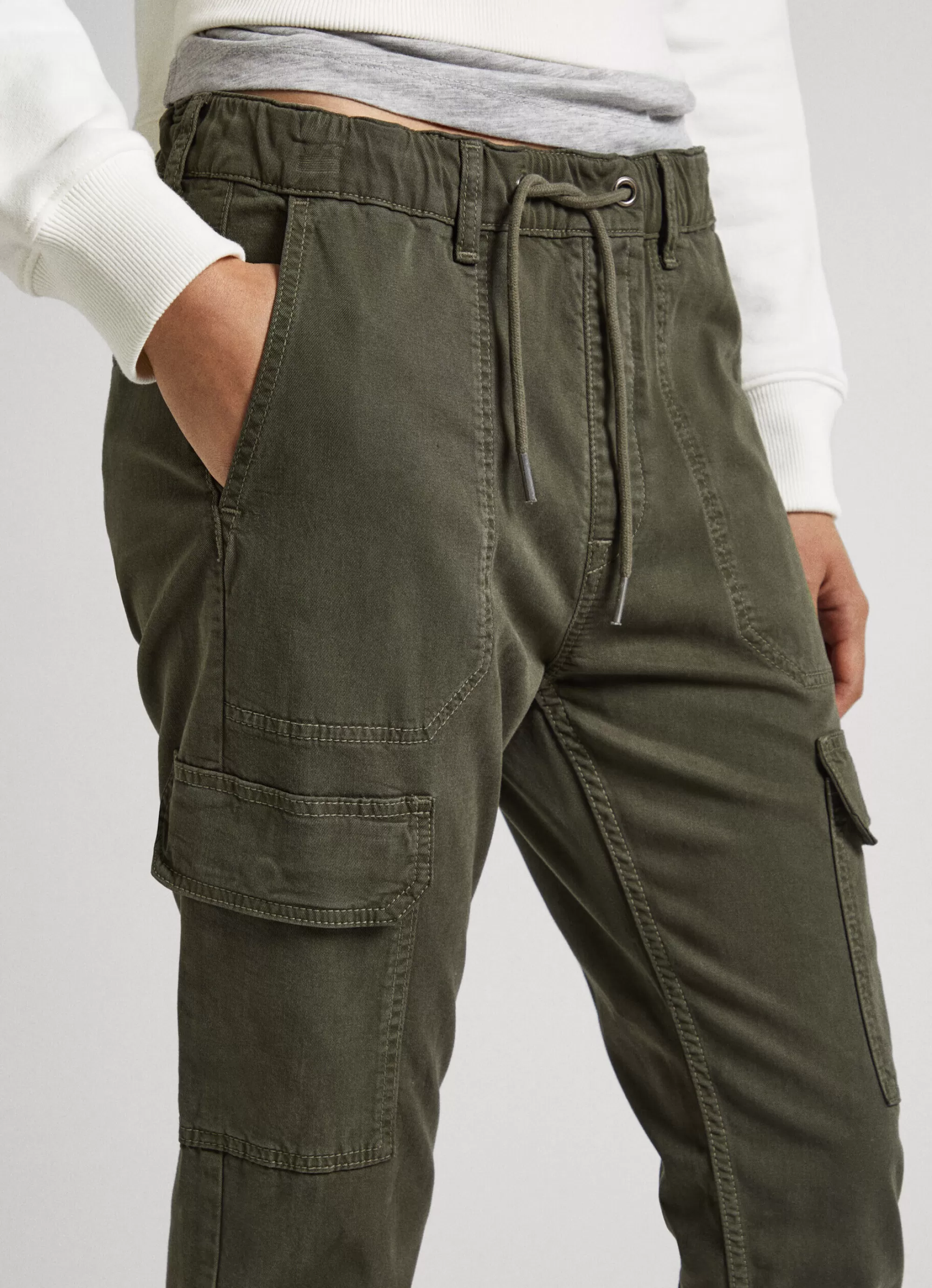 Mulher Pepe Jeans Calças>Calças Jogger Relaxed Fit