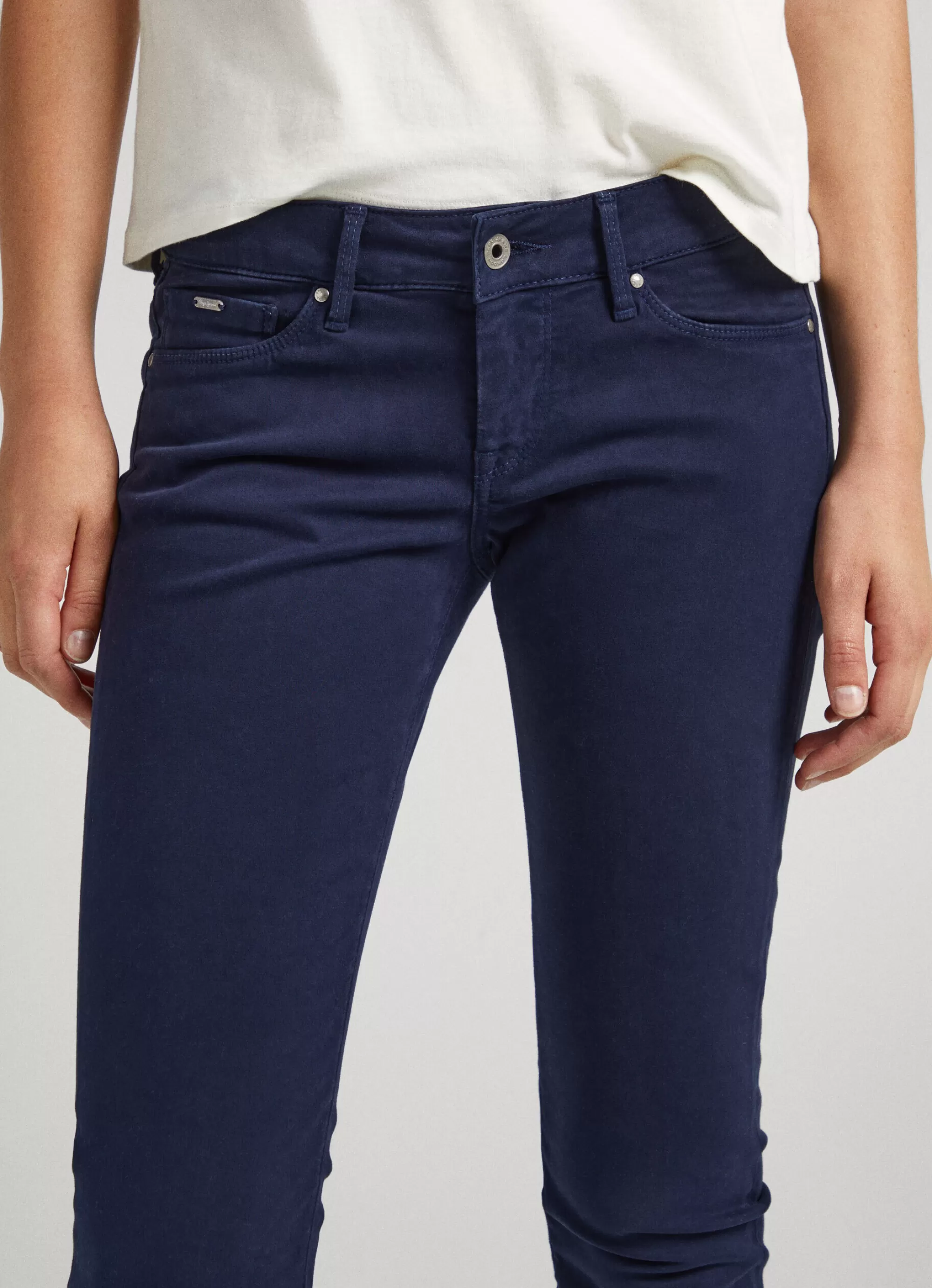 Mulher Pepe Jeans Calças>Calças Skinny Fit De 5 Bolsos