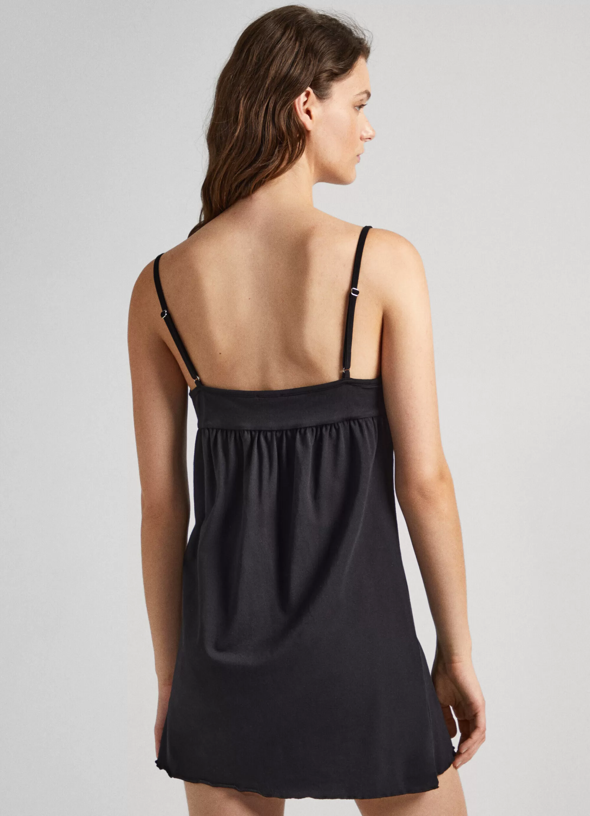 Mulher Pepe Jeans Underwear>Camisa De Dormir Jersey De Algodao