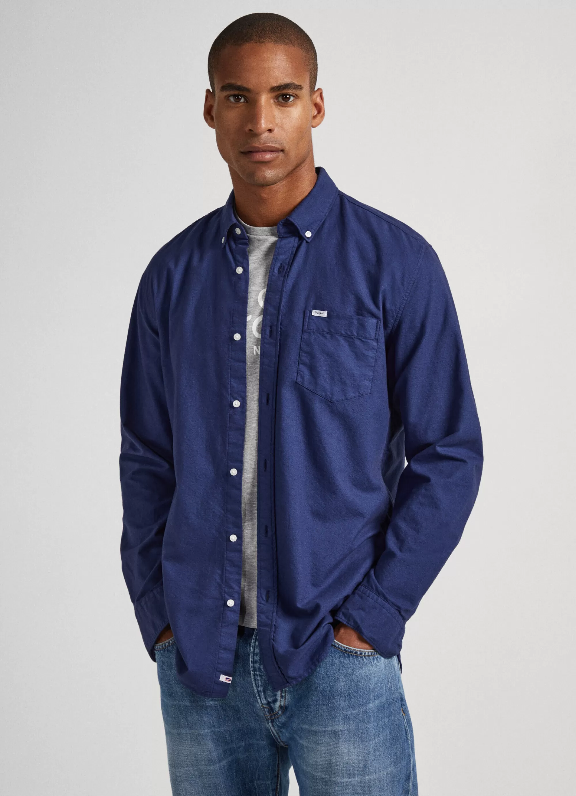 Homem Pepe Jeans Camisas>Camisa Oxford Regular Fit