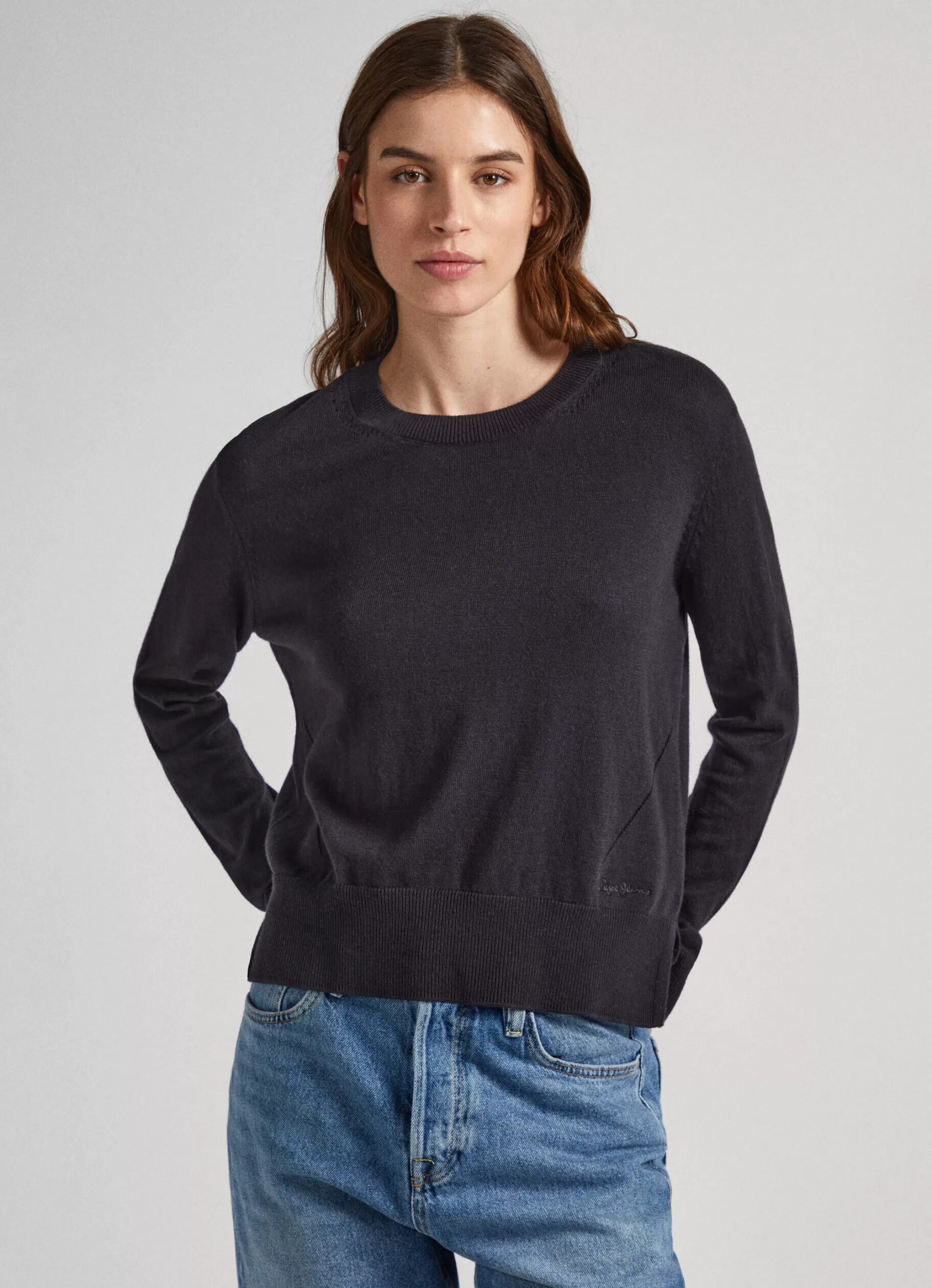 Mulher Pepe Jeans Malhas E Cardigans>Camisola Algodao Caxemira