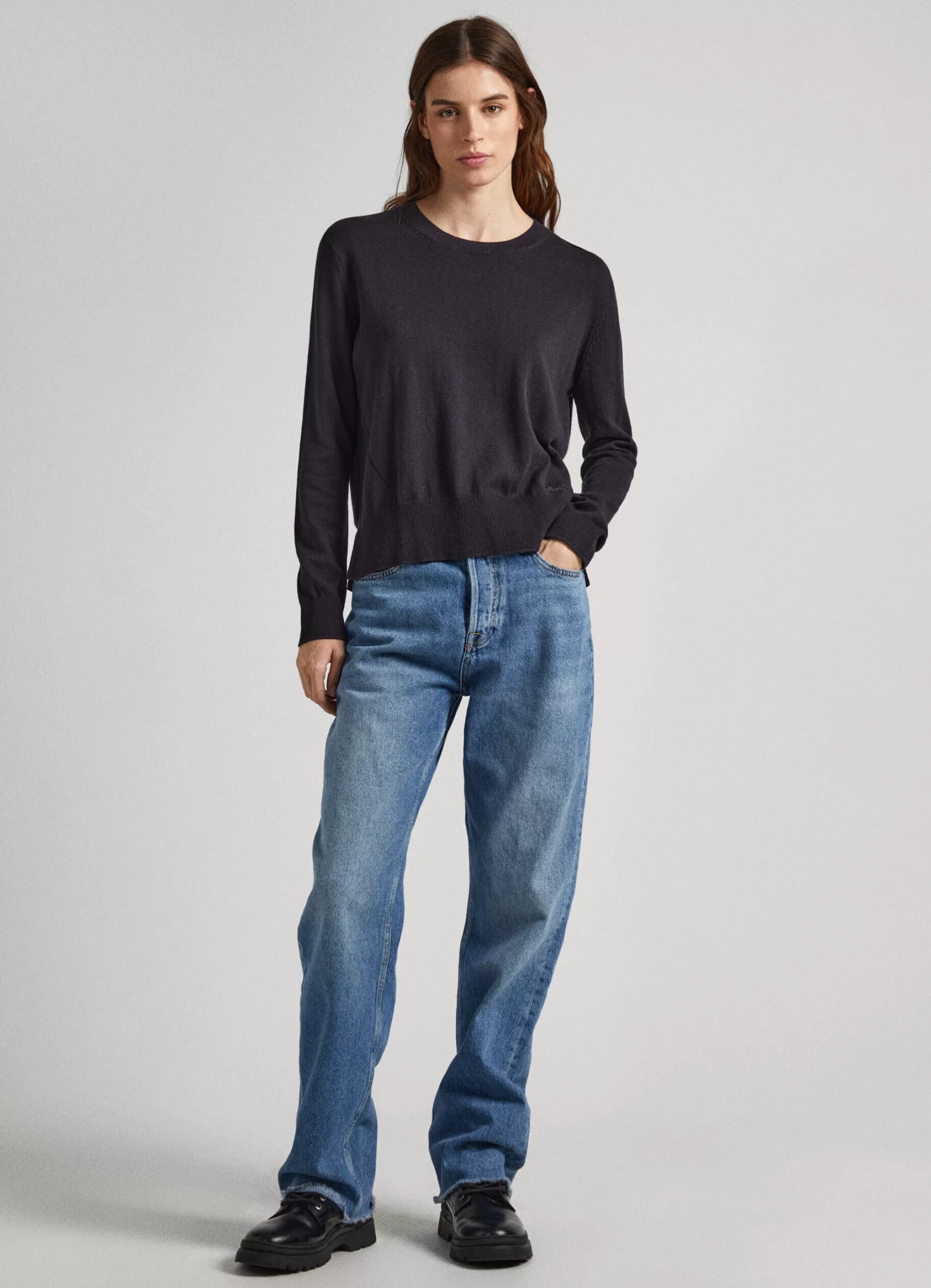 Mulher Pepe Jeans Malhas E Cardigans>Camisola Algodao Caxemira