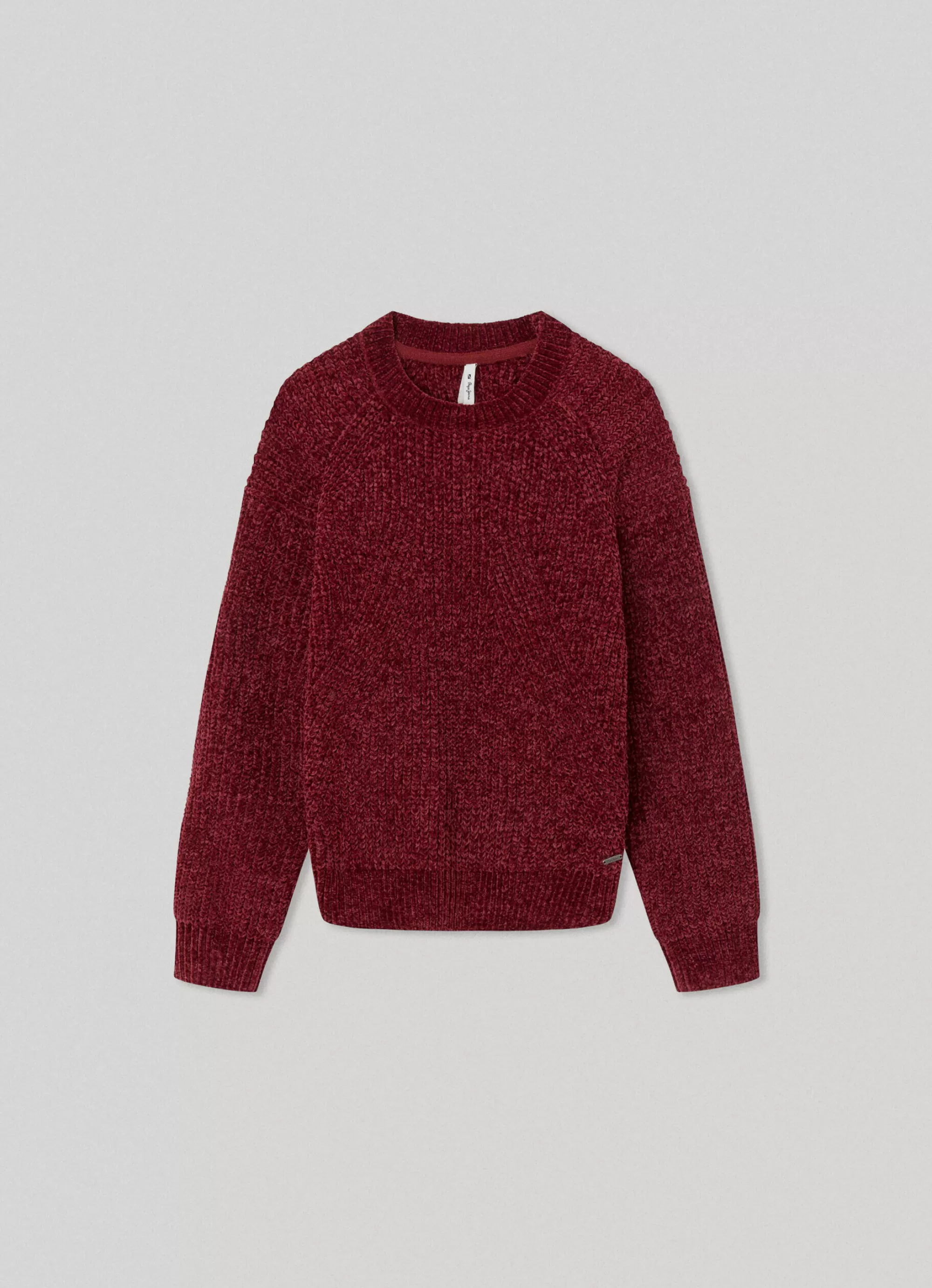 Rapariga Pepe Jeans Sweatshirts E Malhas>Camisola Chenille Gola Redonda