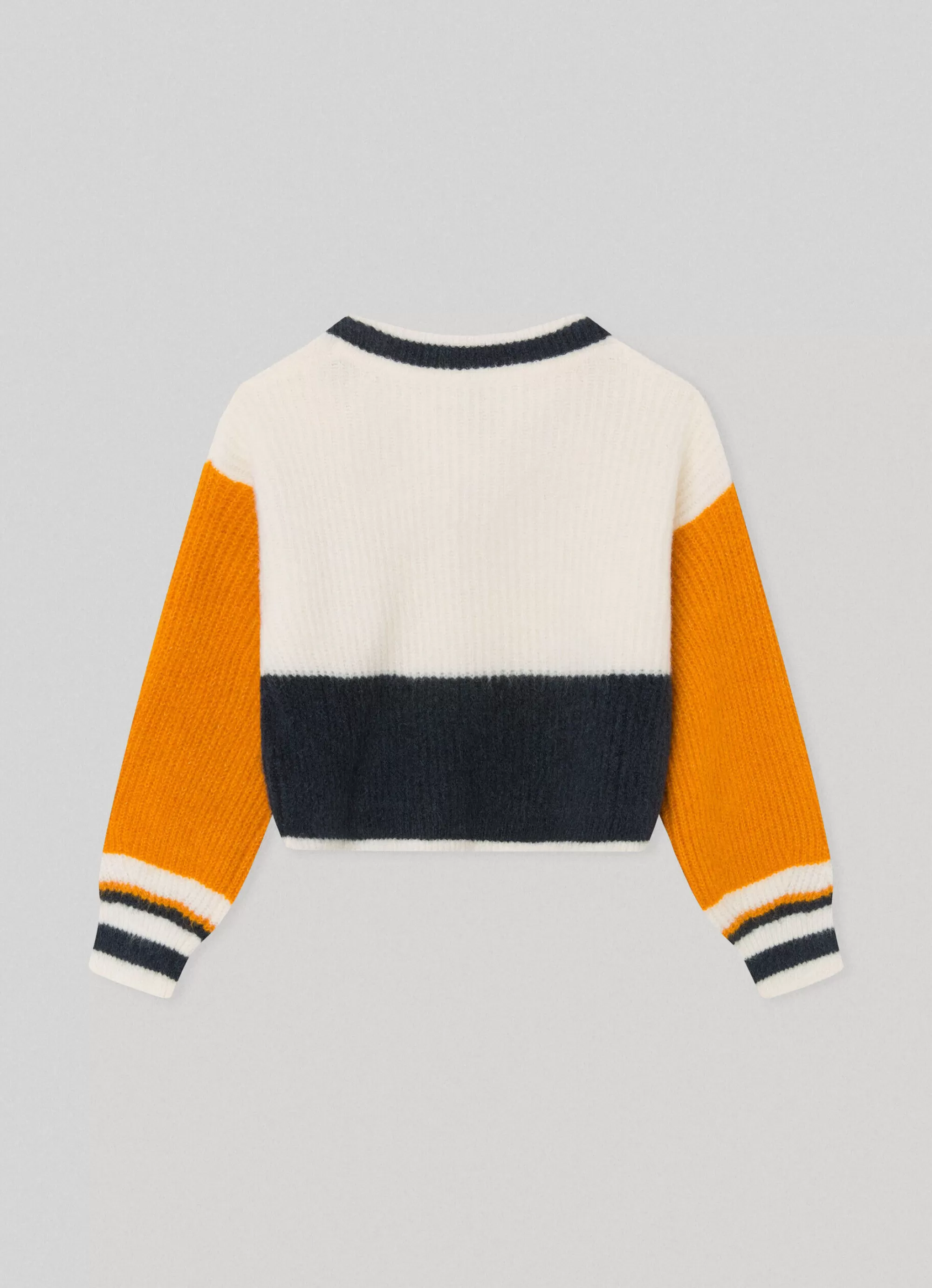 Rapariga Pepe Jeans Sweatshirts E Malhas>Camisola Color Block