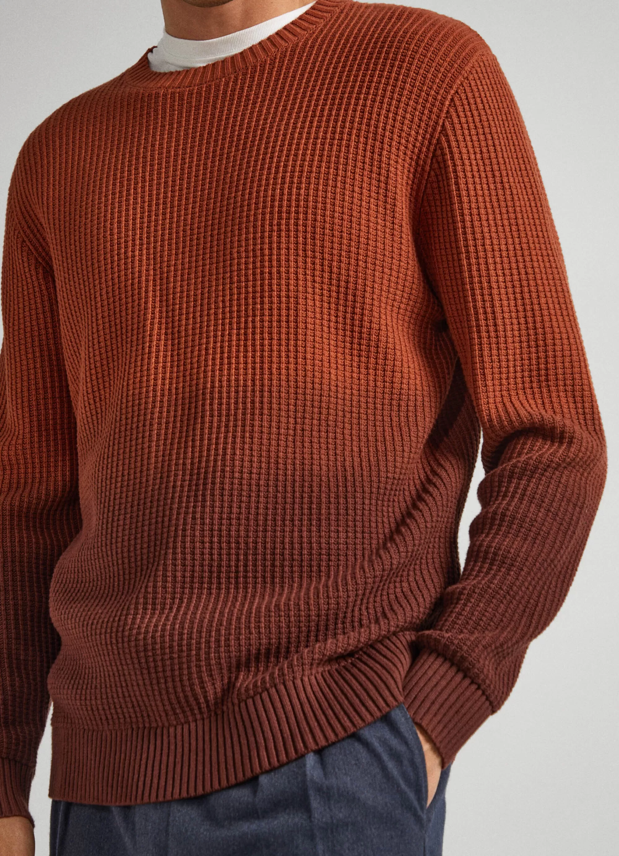Homem Pepe Jeans Malhas>Camisola Color Block Efeito Desbotado
