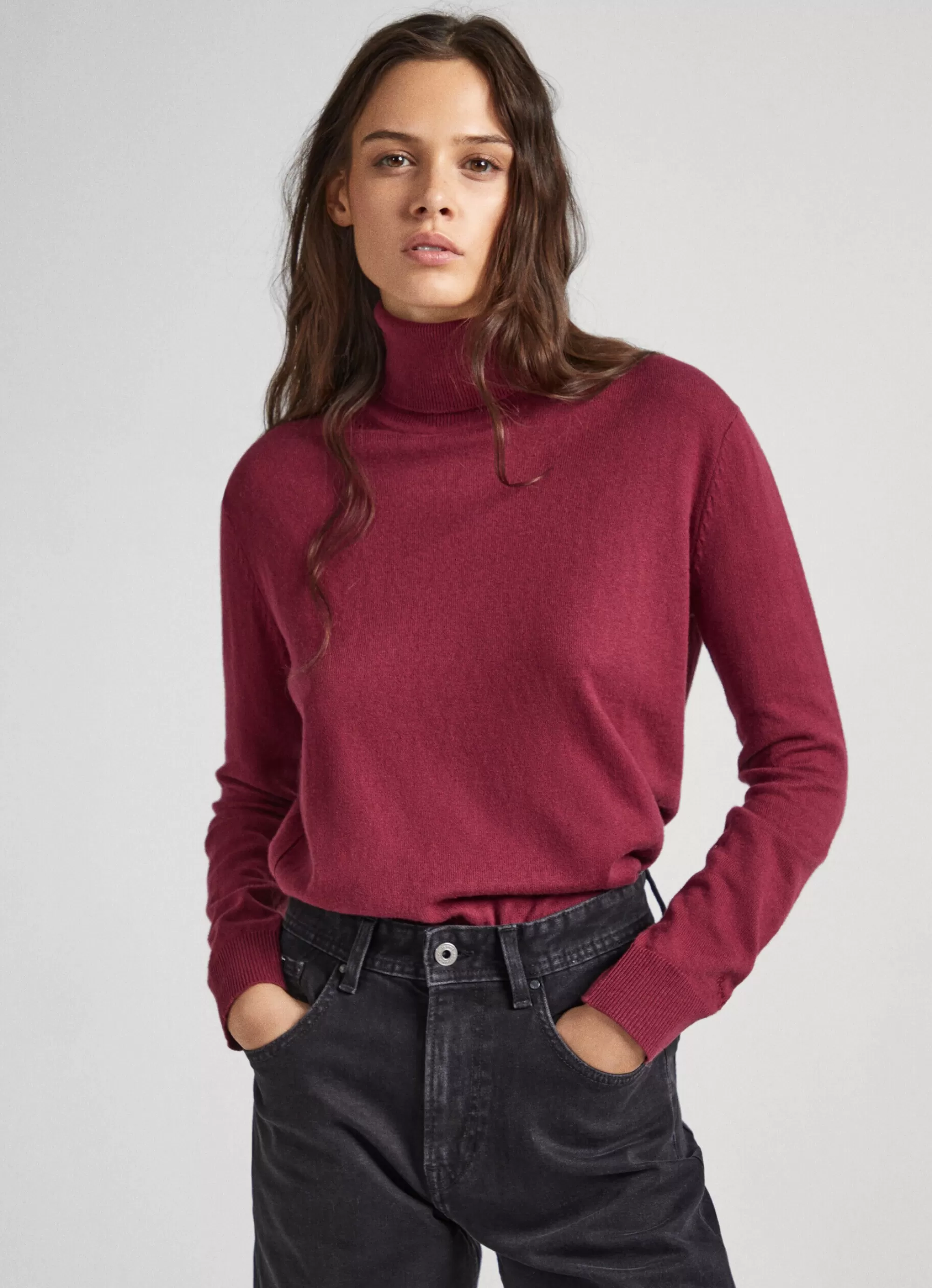 Mulher Pepe Jeans Malhas>Camisola Com Detalhes Abertos
