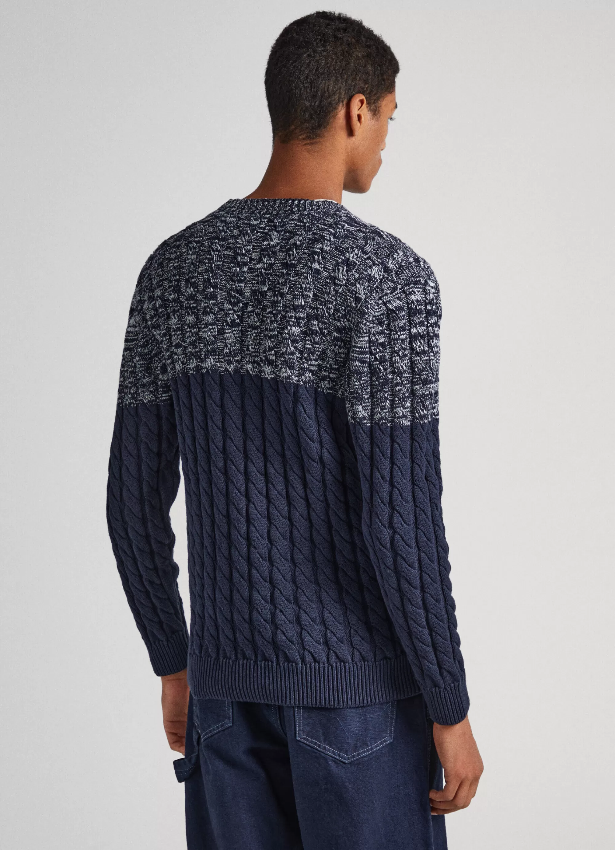 Homem Pepe Jeans Malhas>Camisola Malha Trancada Color Block