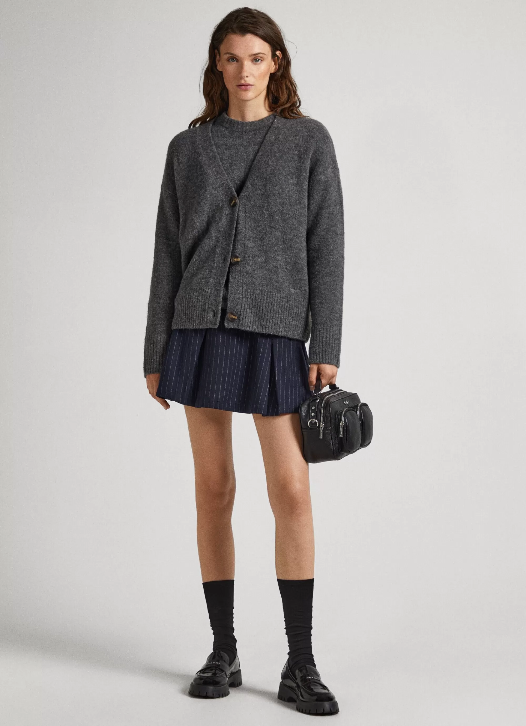 Mulher Pepe Jeans Malhas>Cardigan Com Botoes