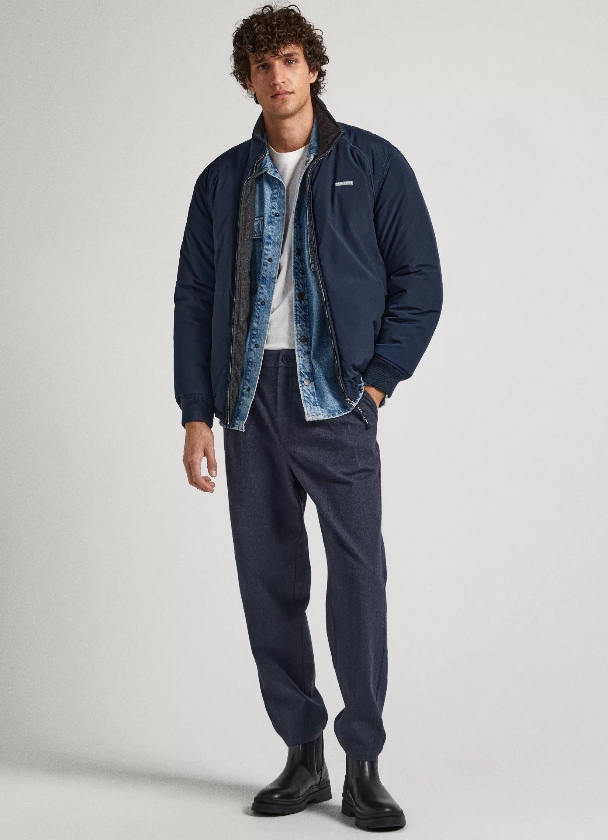Homem Pepe Jeans Casaco E Jaquetas>Casaco Bomber Reversivel