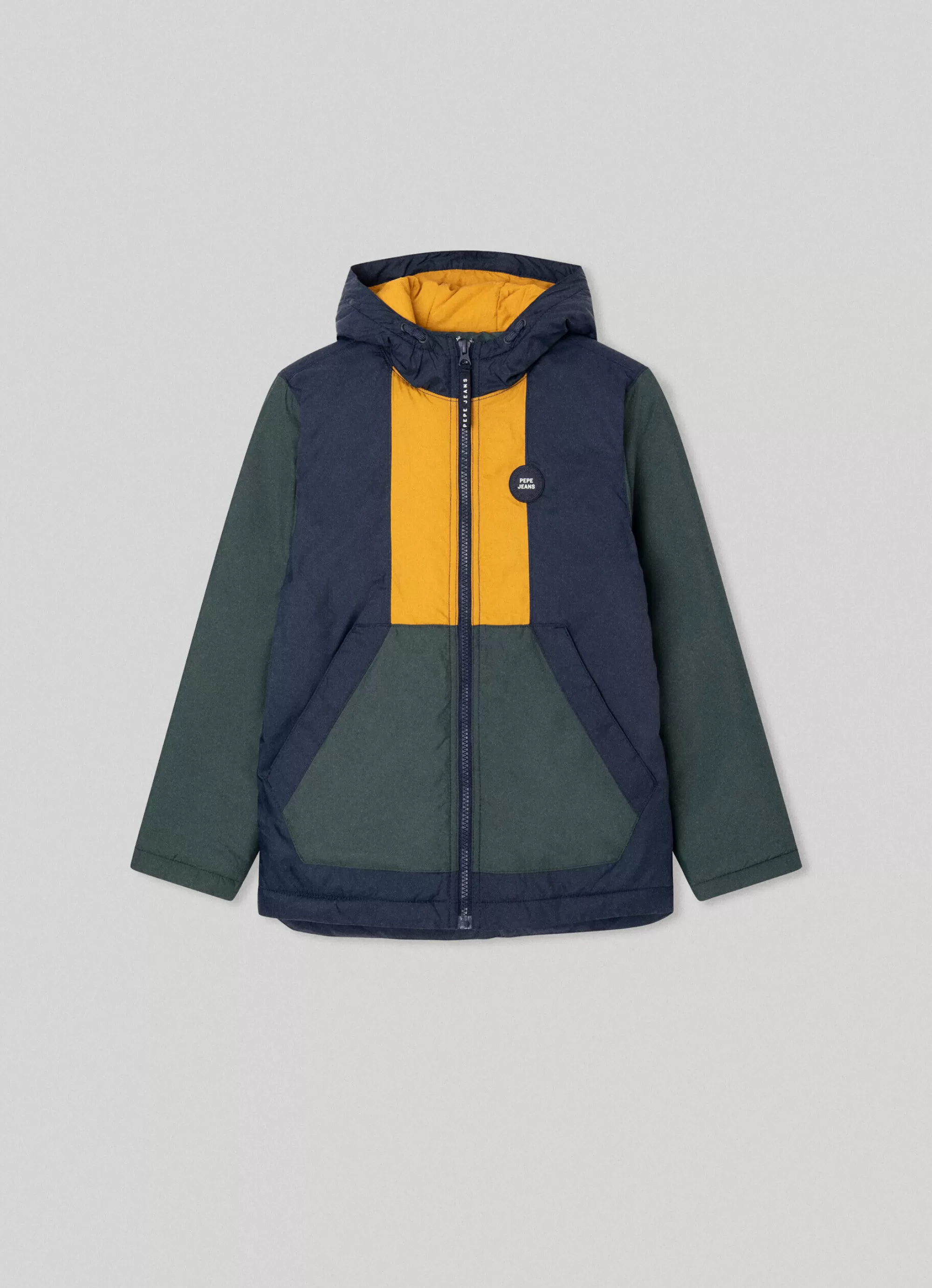 Rapaz Pepe Jeans Casaco E Jaquetas>Casaco Corta-Vento Color Block