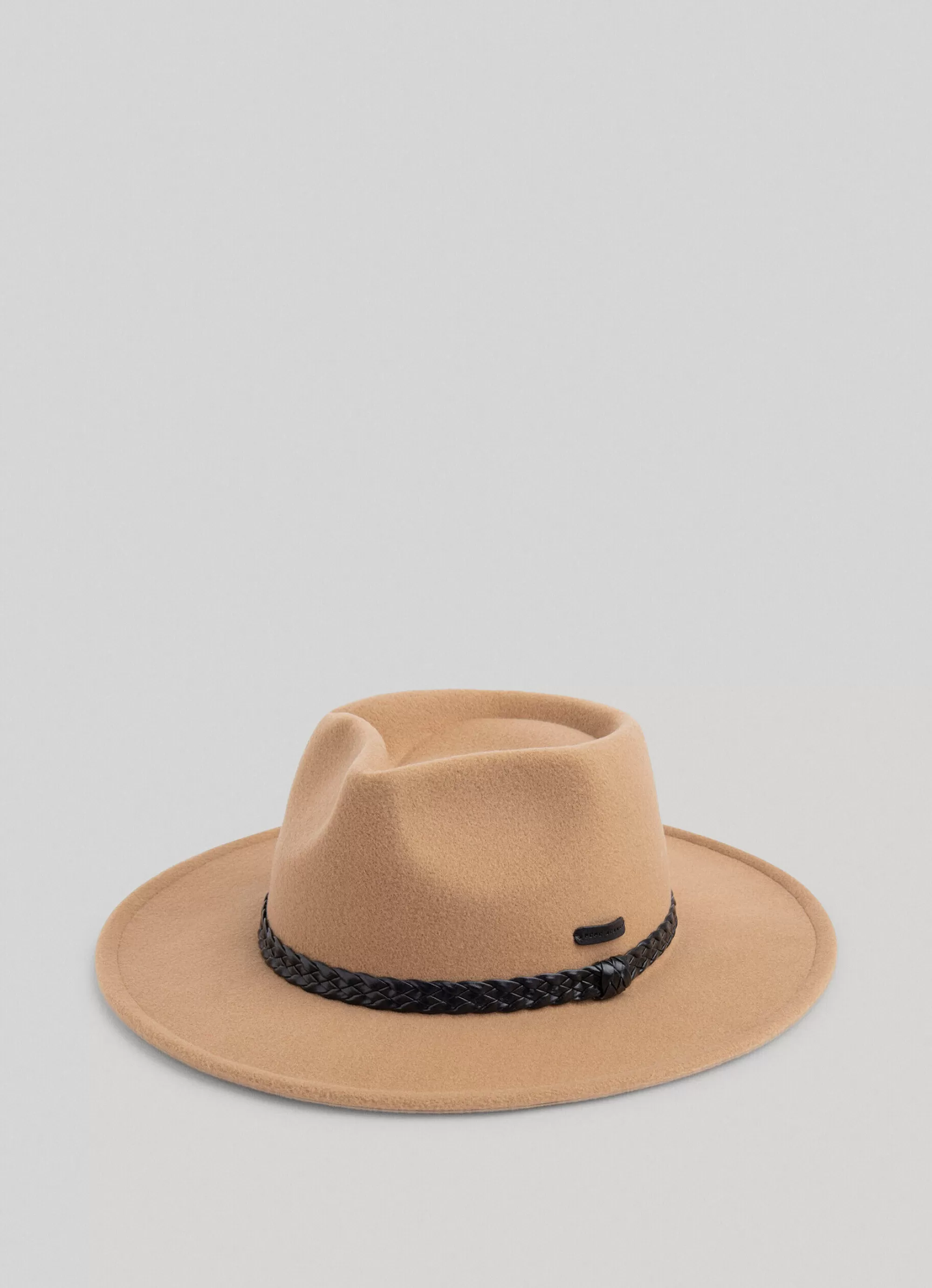 Mulher Pepe Jeans Gorros E Bonés>Chapeu De Feltro De Abas Largas