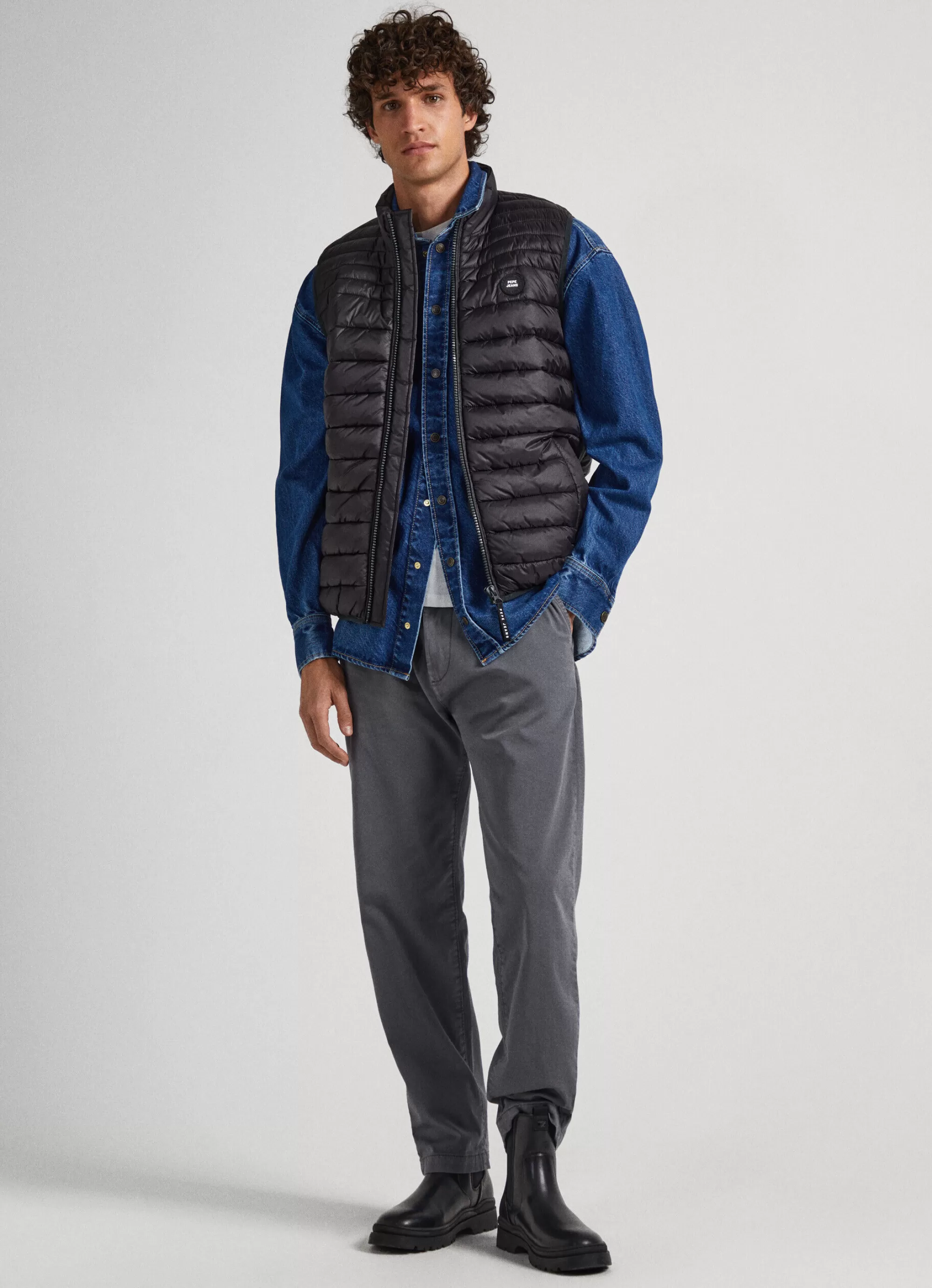 Homem Pepe Jeans Casaco E Jaquetas>Colete Acolchoado