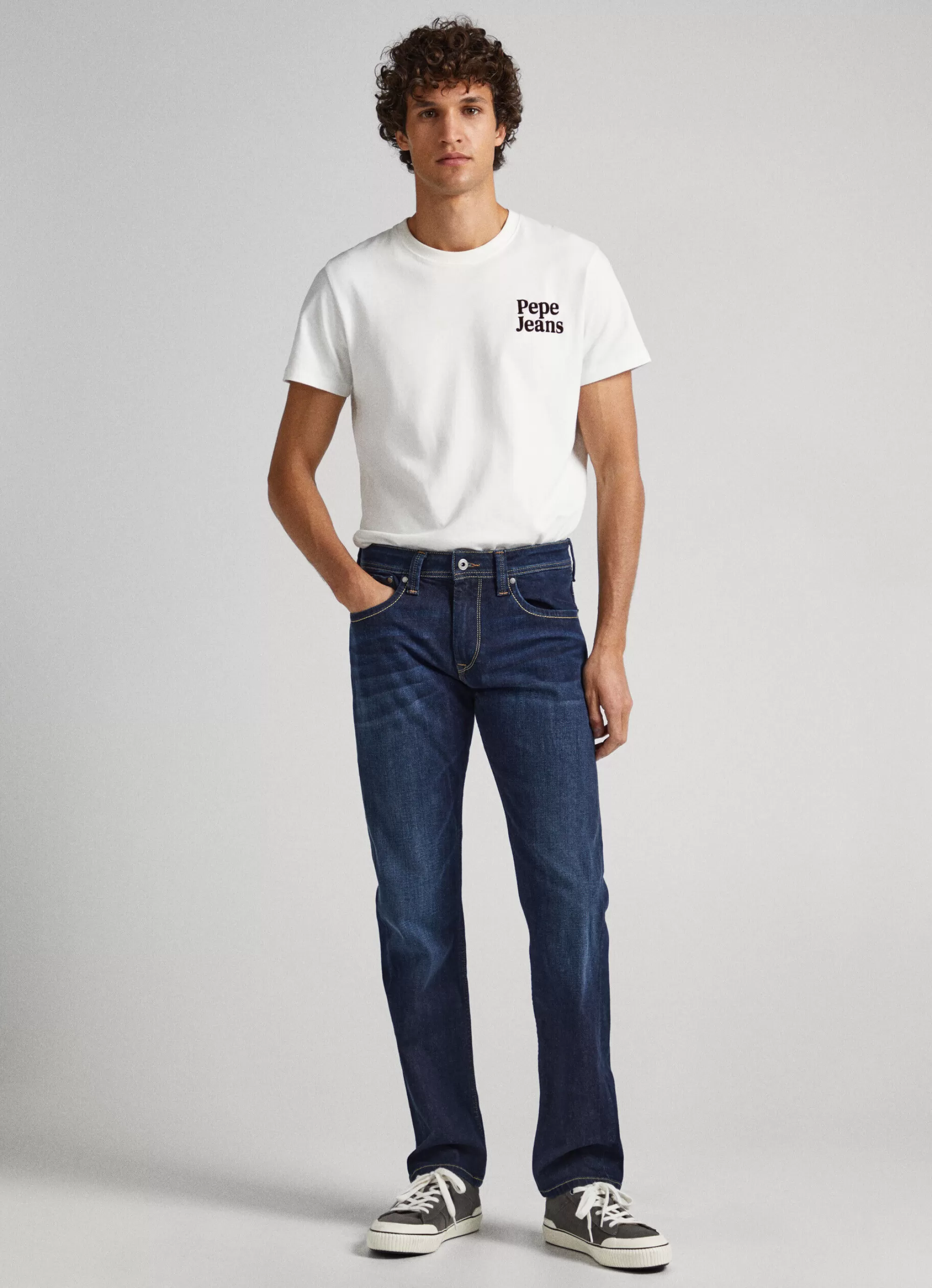 Homem Pepe Jeans Regular>Jean Cash Fit Regular Rise