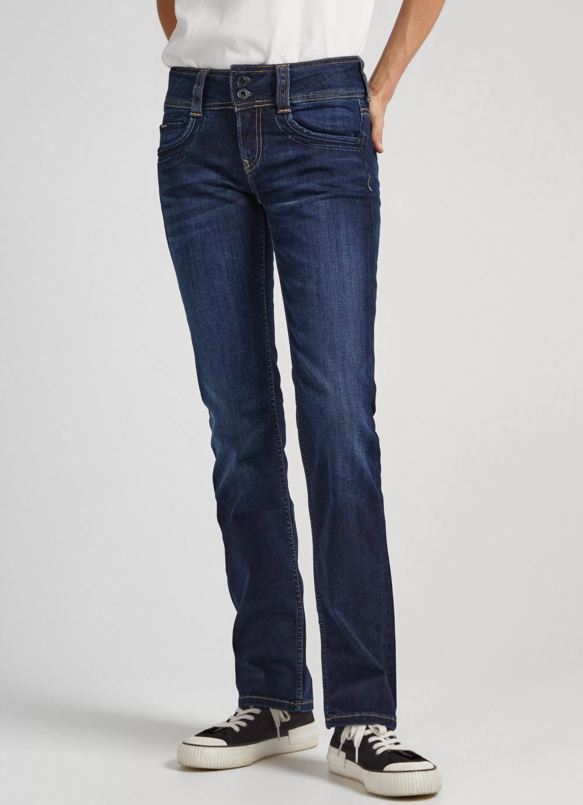 Mulher Pepe Jeans Straight>Jean Gen Fit Regular Medium Rise