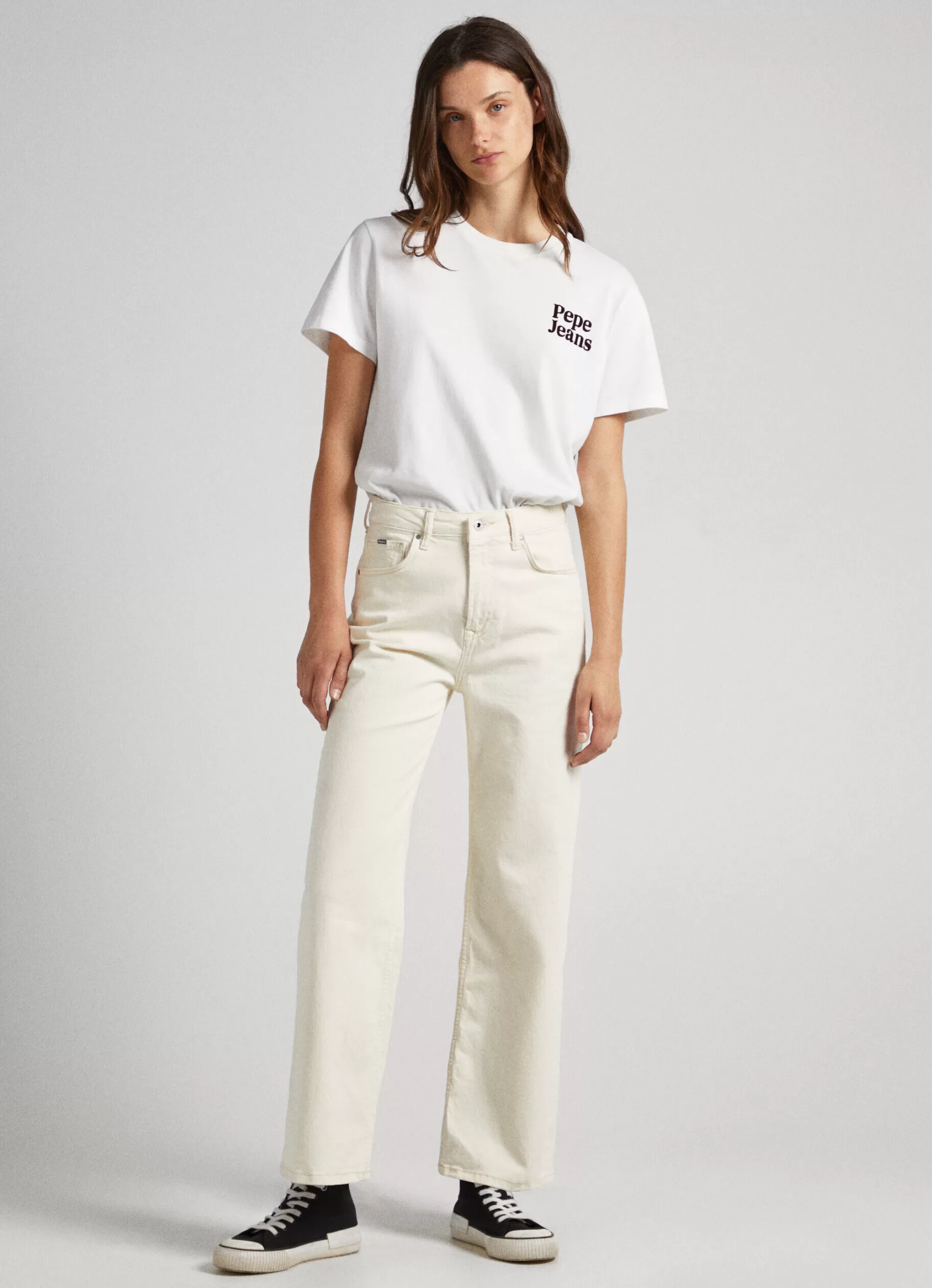 Mulher Pepe Jeans Trends>Jean Lexa Sky Fit Wide High Waist