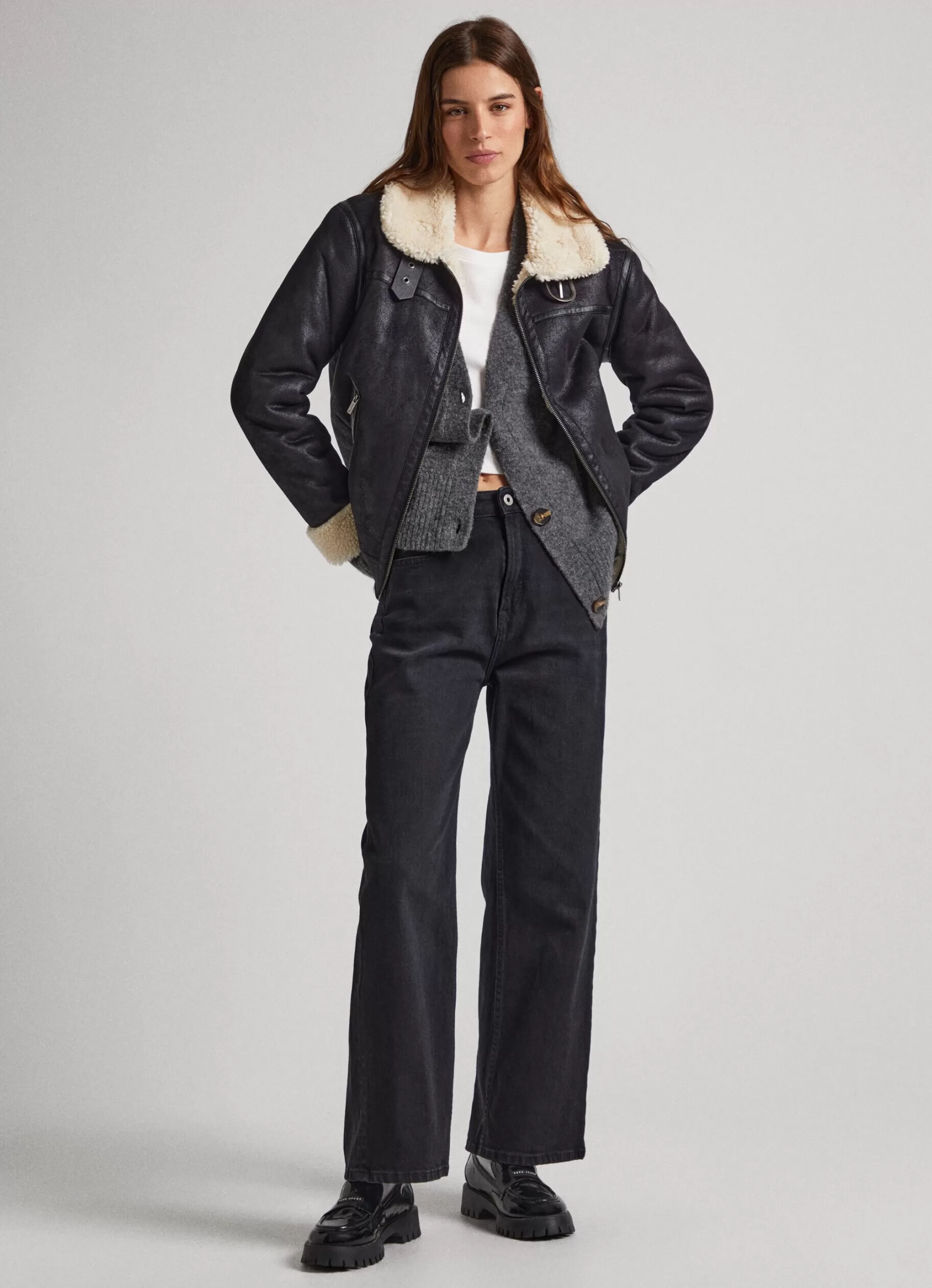 Mulher Pepe Jeans Trends>Jean Lexa Sky Fit Wide High Waist