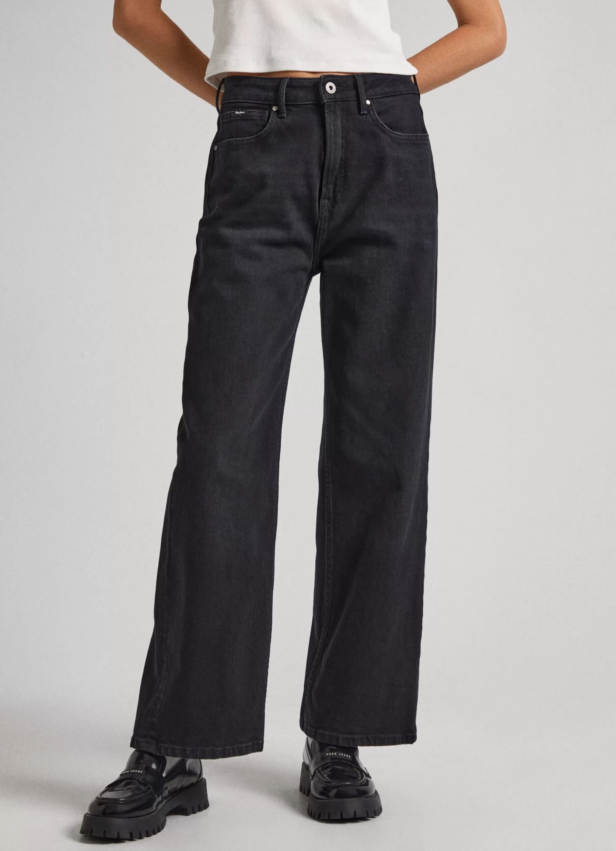 Mulher Pepe Jeans Trends>Jean Lexa Sky Fit Wide High Waist