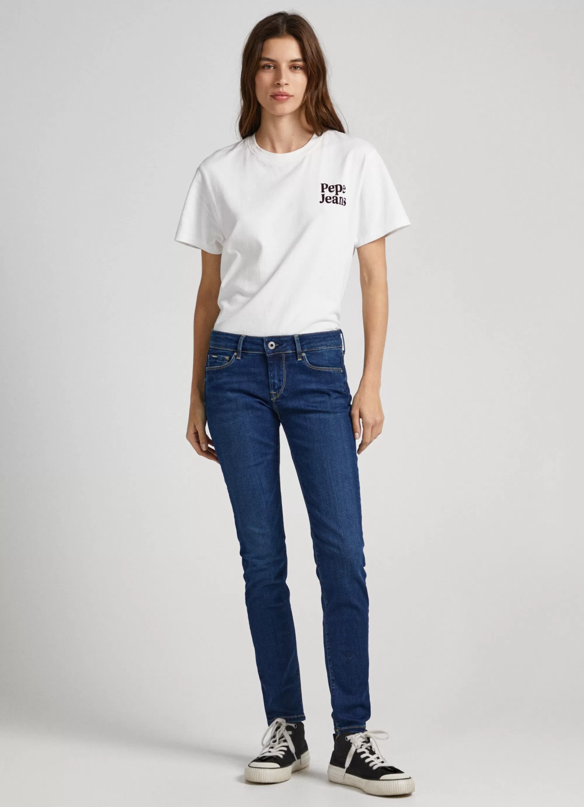 Mulher Pepe Jeans Skinny>Jean Soho Skinny Fit Medium Rise