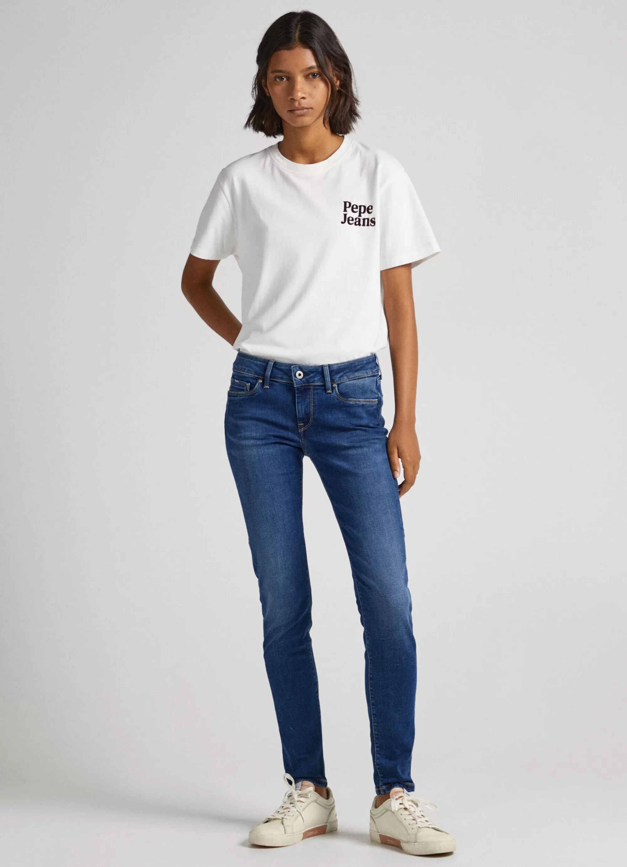 Mulher Pepe Jeans Skinny>Jean Soho Skinny Fit Medium Rise