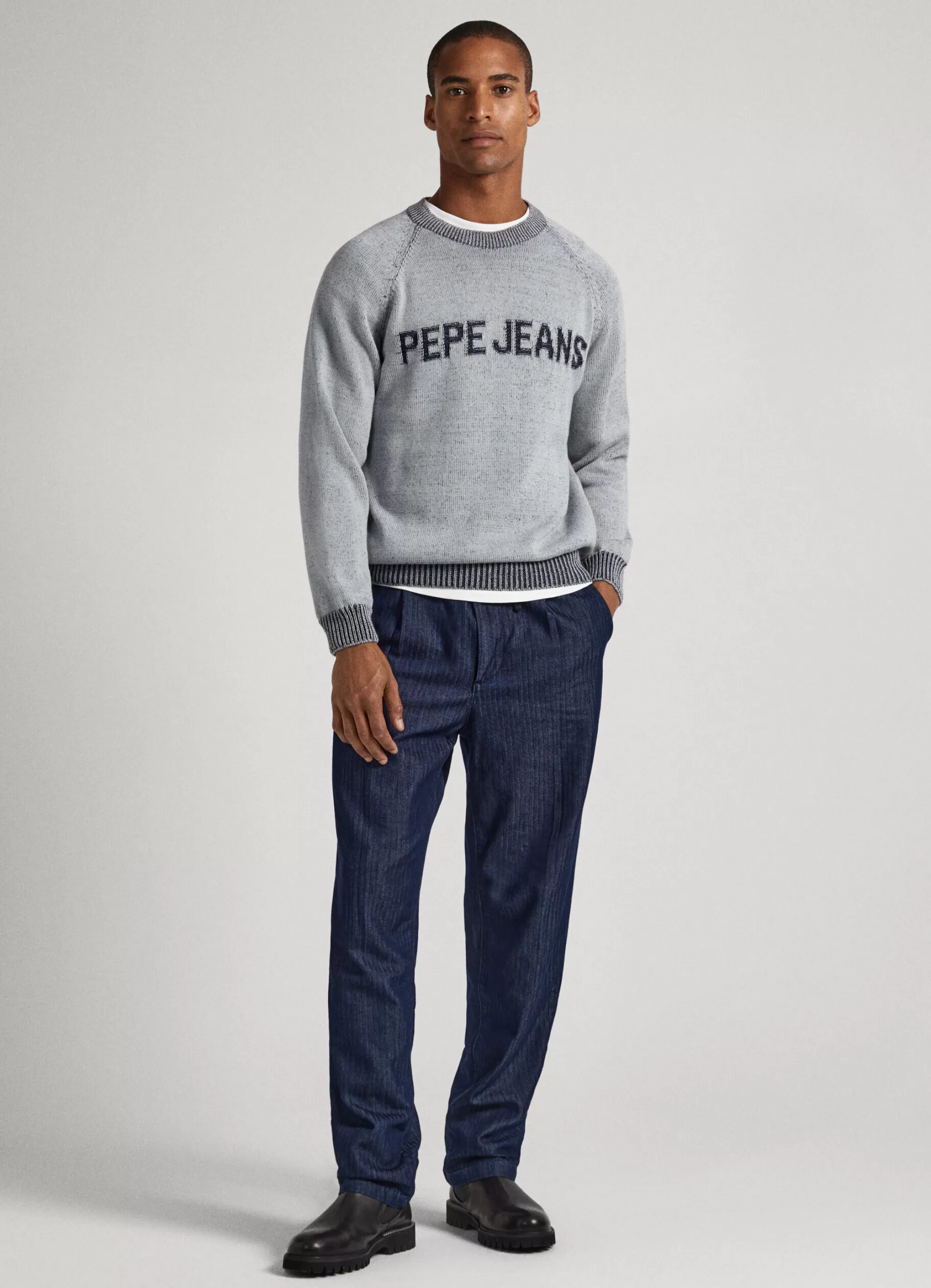 Homem Pepe Jeans Loose>Jeans Alban Loose Fit Drop