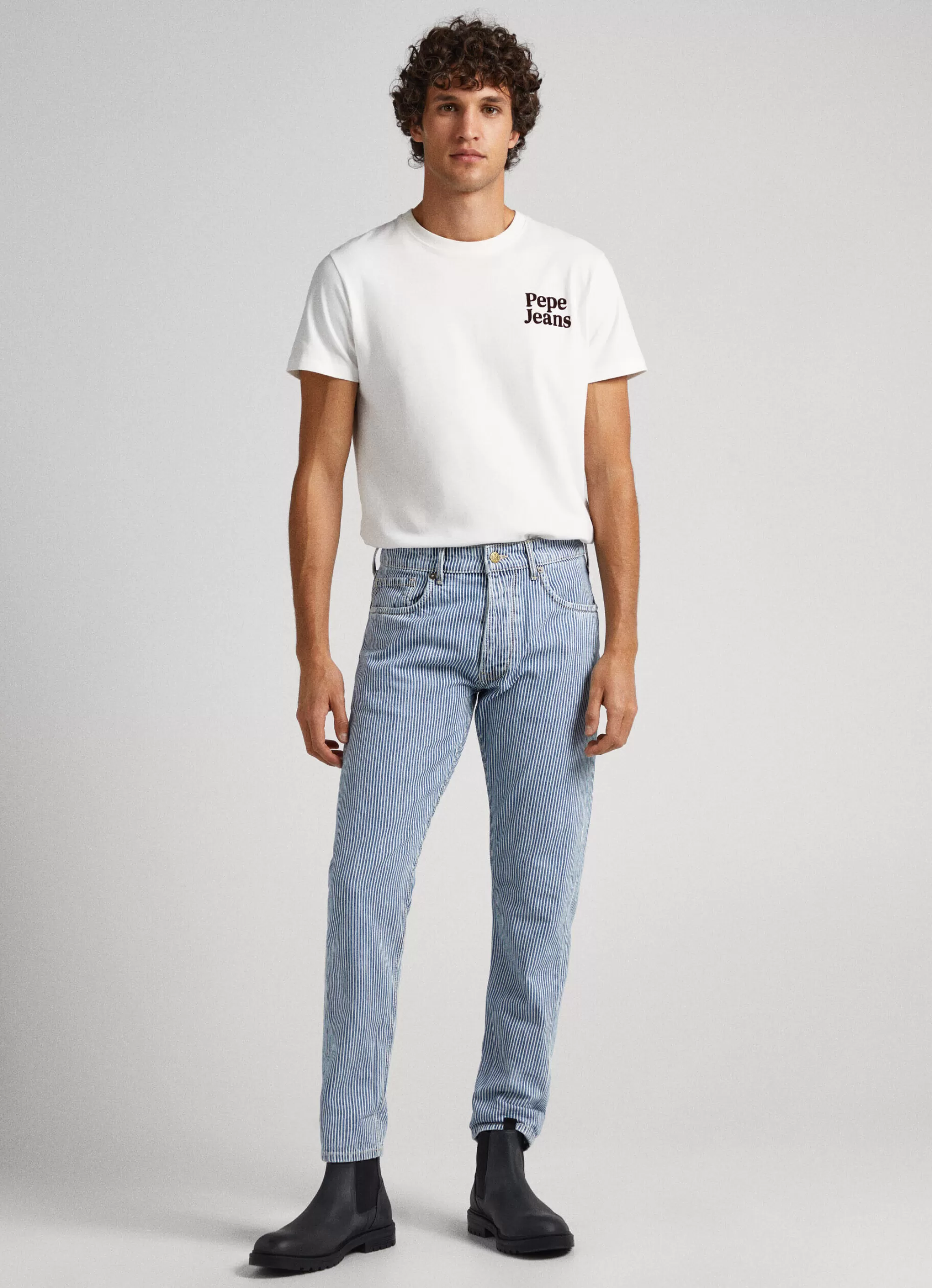 Homem Pepe Jeans Trends>Jeans Callen Relaxed Fit Mid-Rise