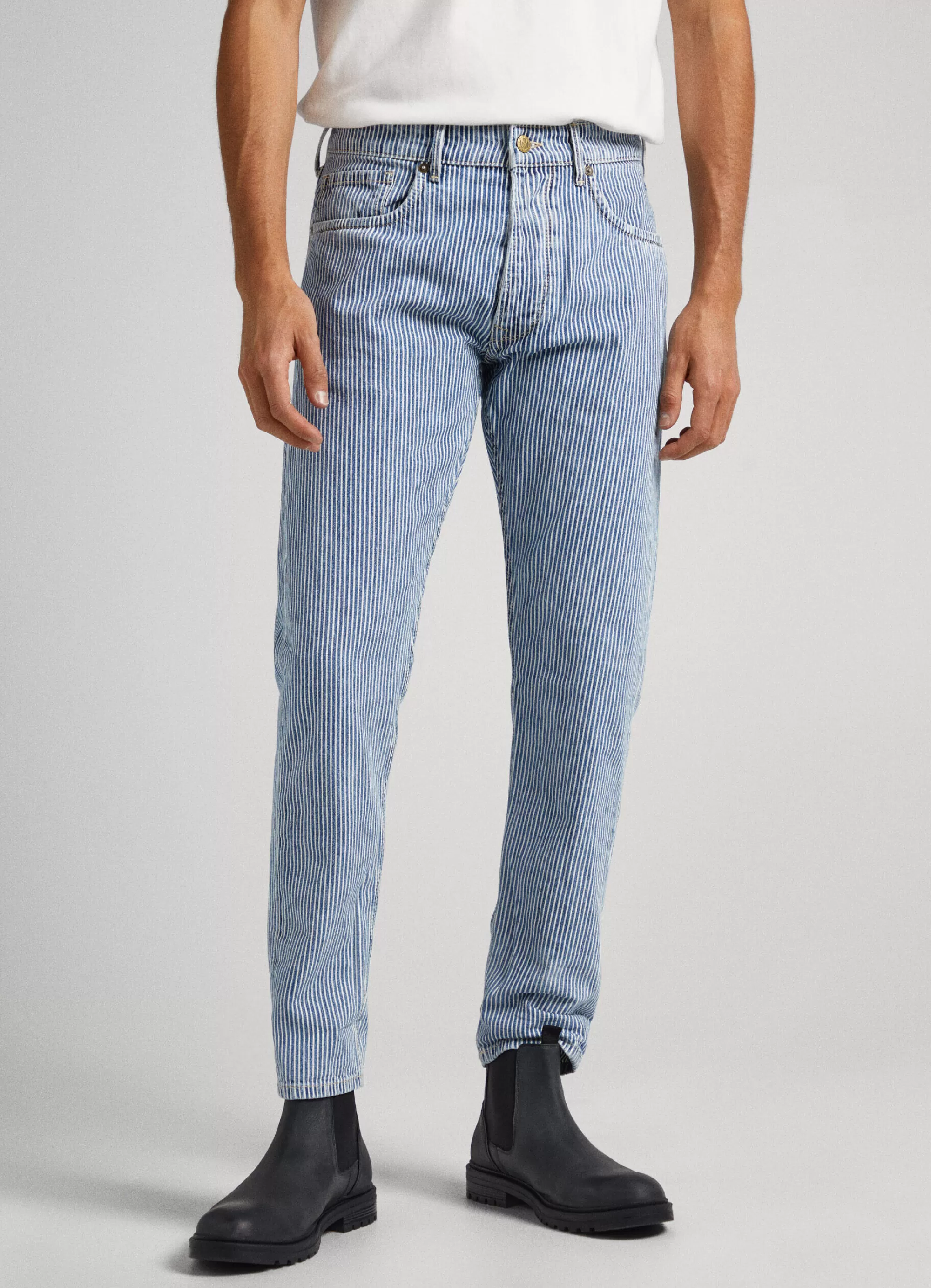 Homem Pepe Jeans Trends>Jeans Callen Relaxed Fit Mid-Rise