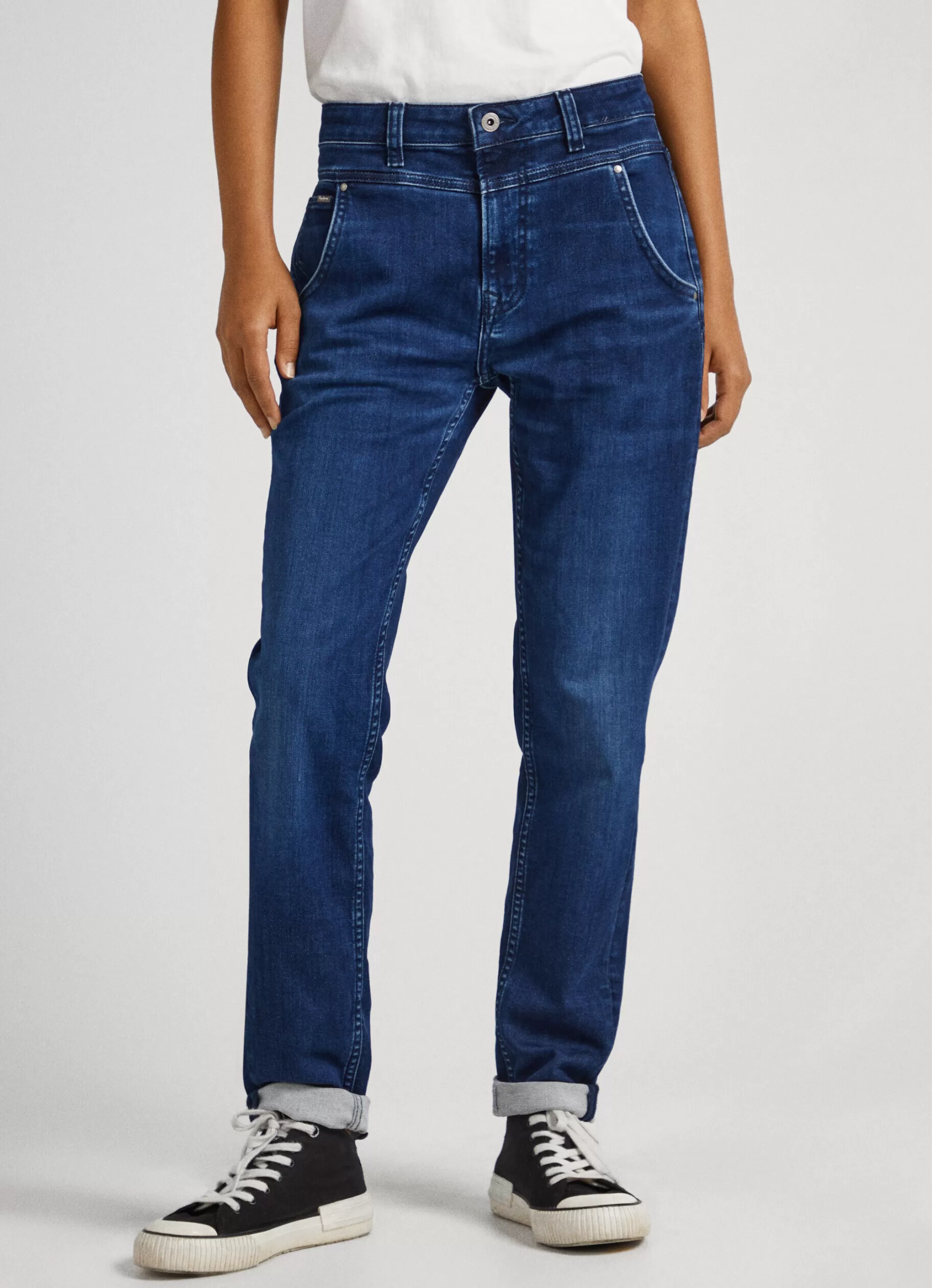 Mulher Pepe Jeans Trends>Jeans Carey Relaxed Fit Mid-Rise