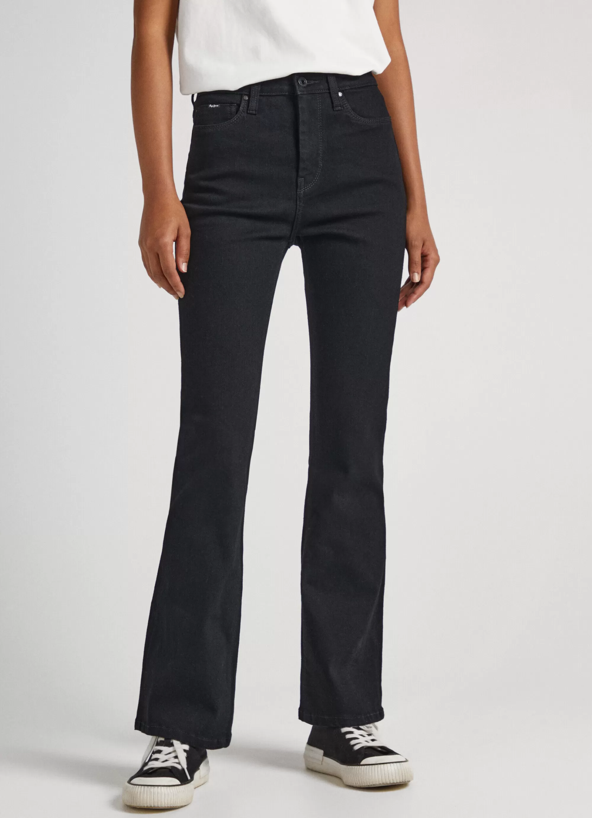 Mulher Pepe Jeans Flare E Boot Cut>Jeans Dion Flare Fit High-Rise Waist