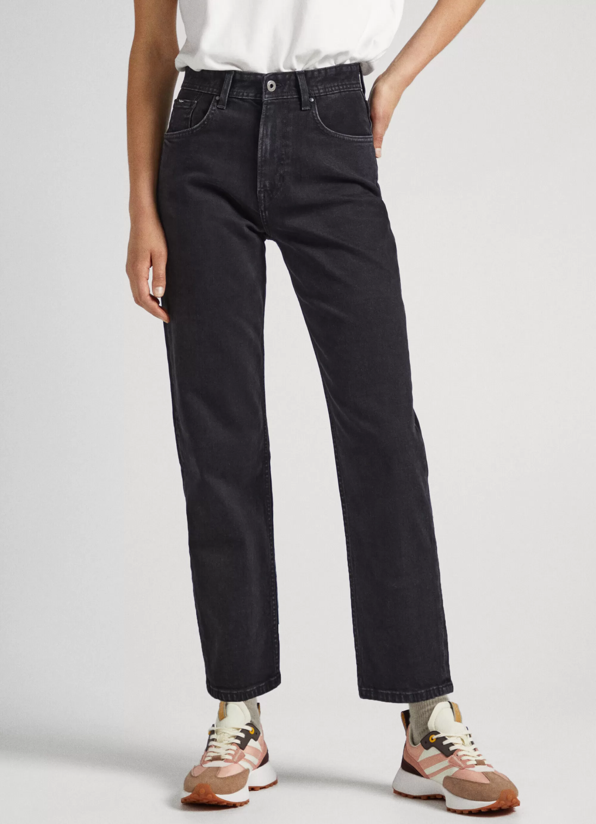 Mulher Pepe Jeans Straight>Jeans Dover Relaxed Fit High-Rise