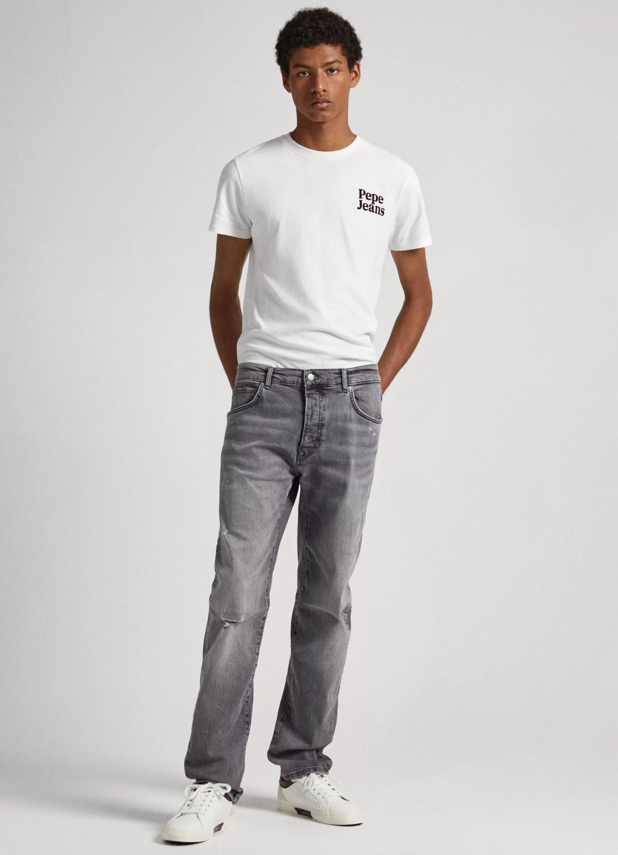 Homem Pepe Jeans Trends>Jeans Easton Relaxed Fit Drop Rise