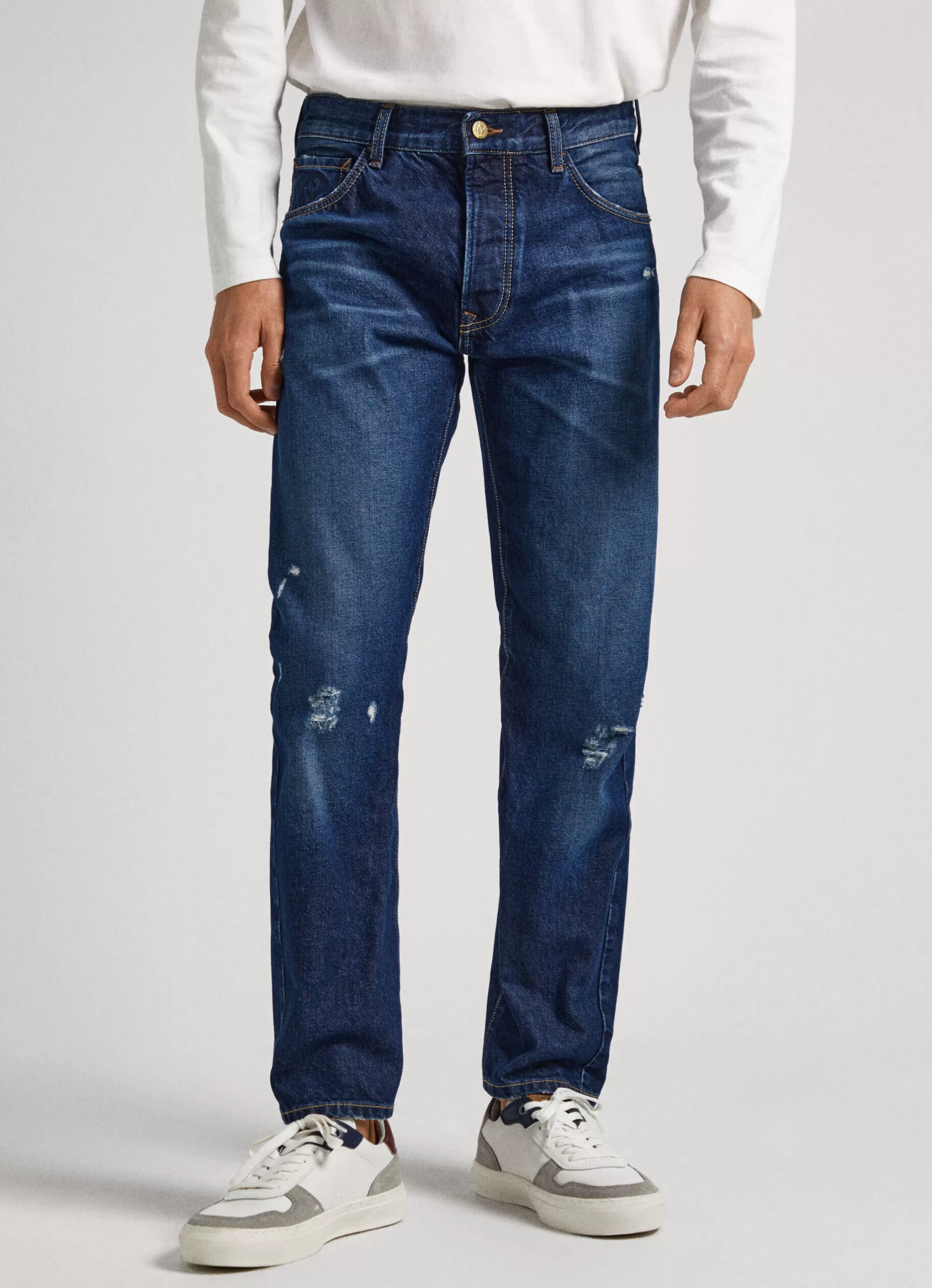 Homem Pepe Jeans Trends>Jeans Easton Relaxed Fit Drop Waist