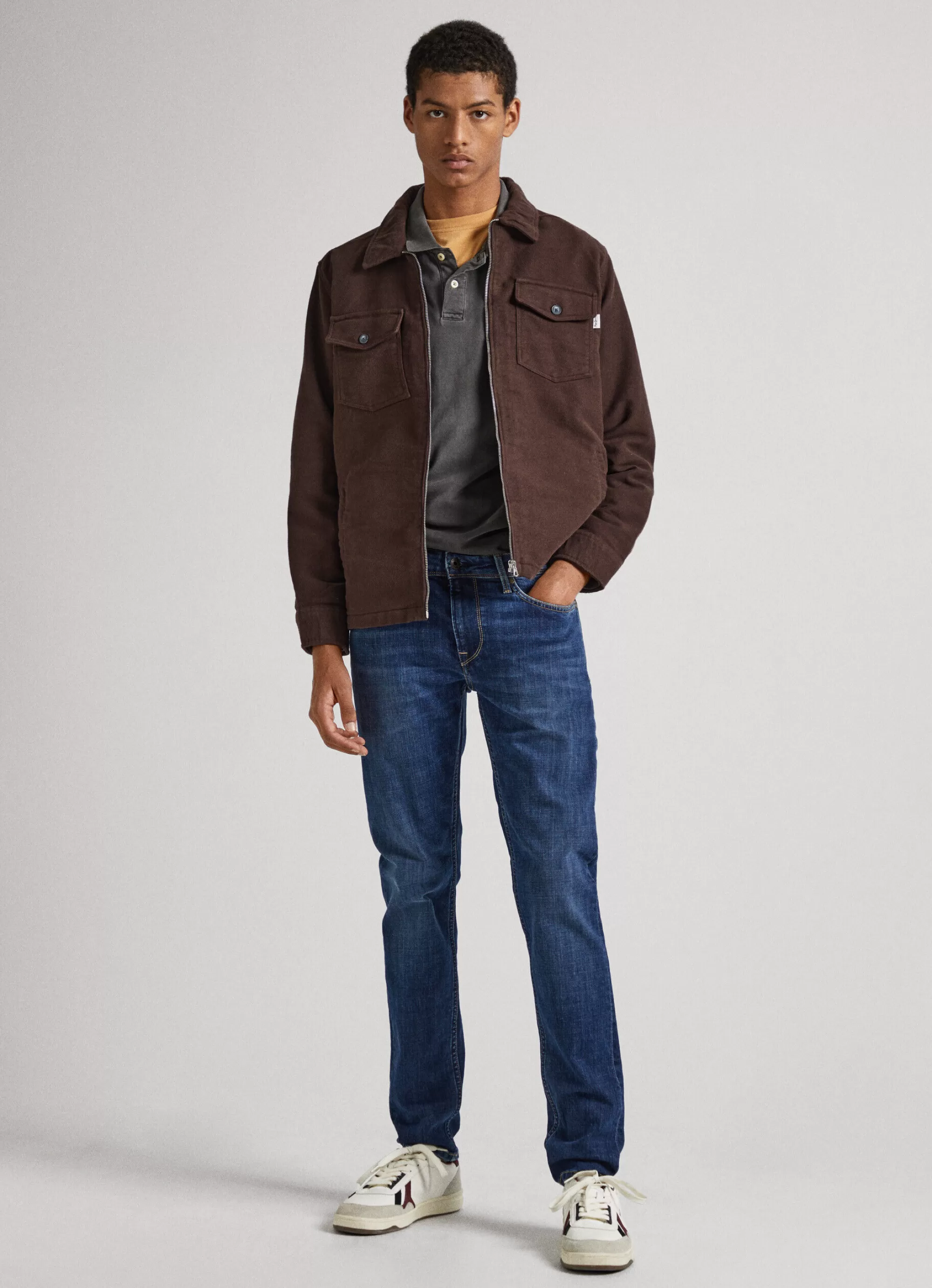 Homem Pepe Jeans Skinny>Jeans Finsbury Skinny Fit Low Rise