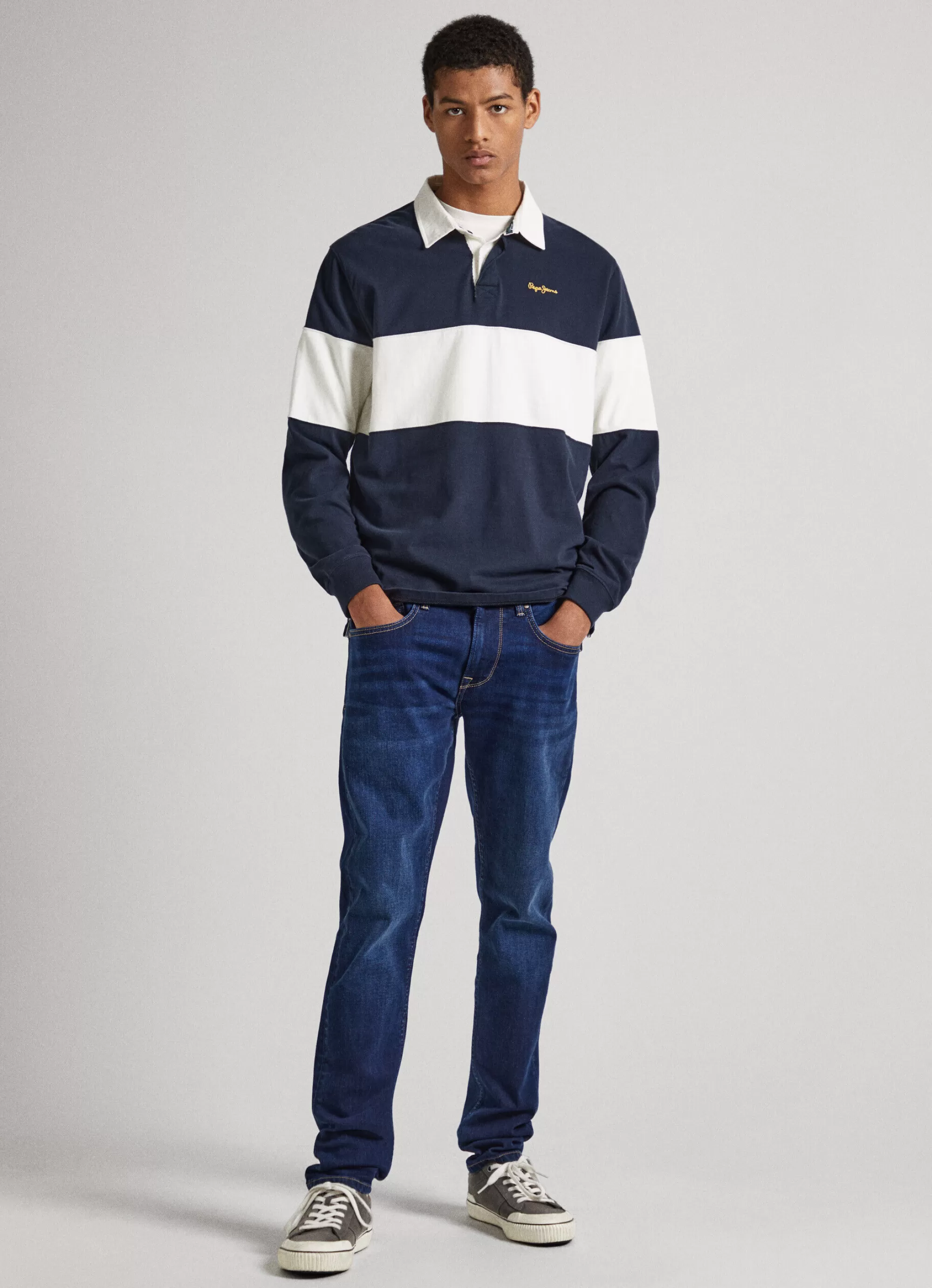 Homem Pepe Jeans Skinny>Jeans Finsbury Skinny Fit Low Rise