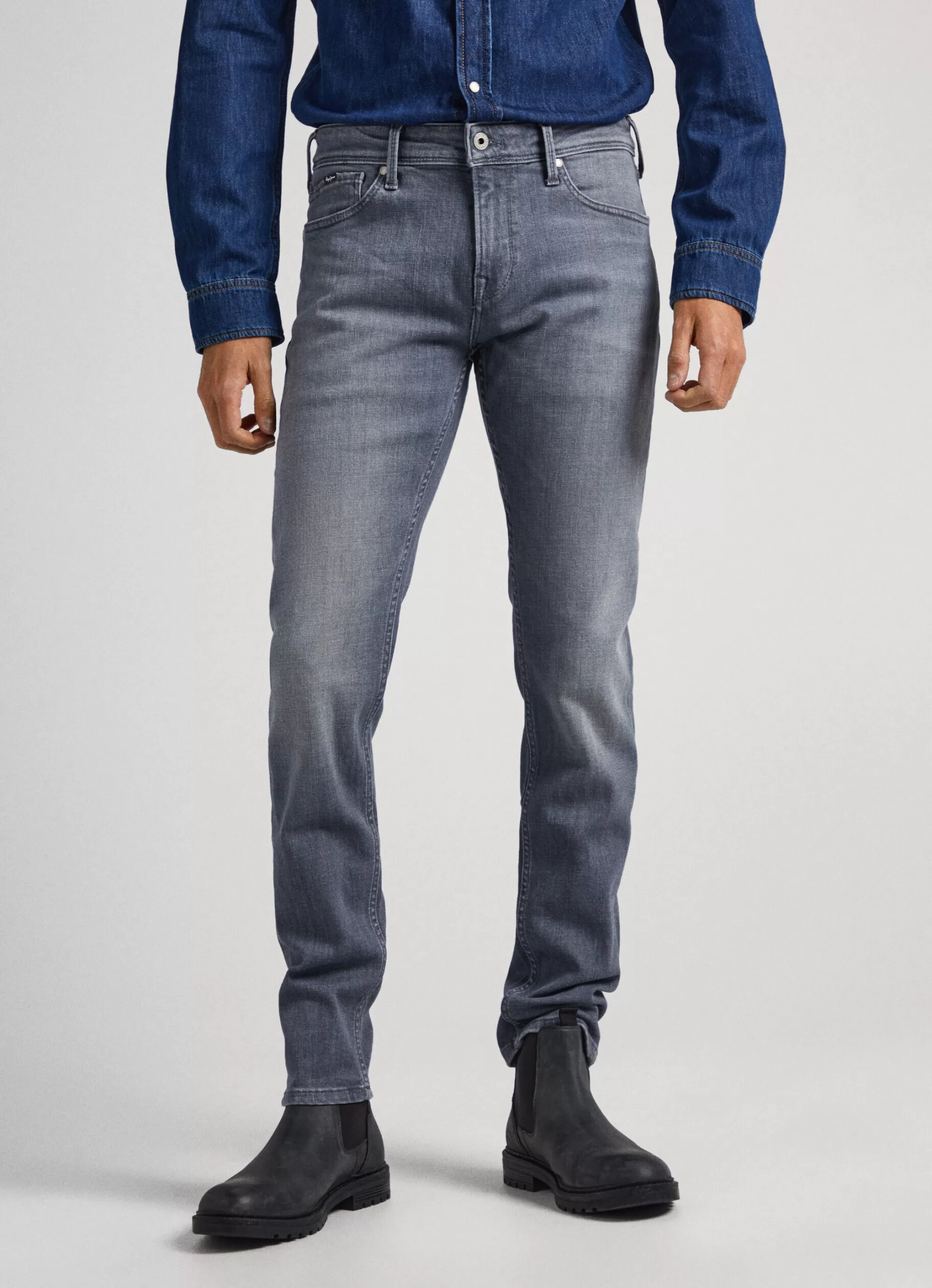 Homem Pepe Jeans Skinny>Jeans Finsbury Skinny Fit Low Rise