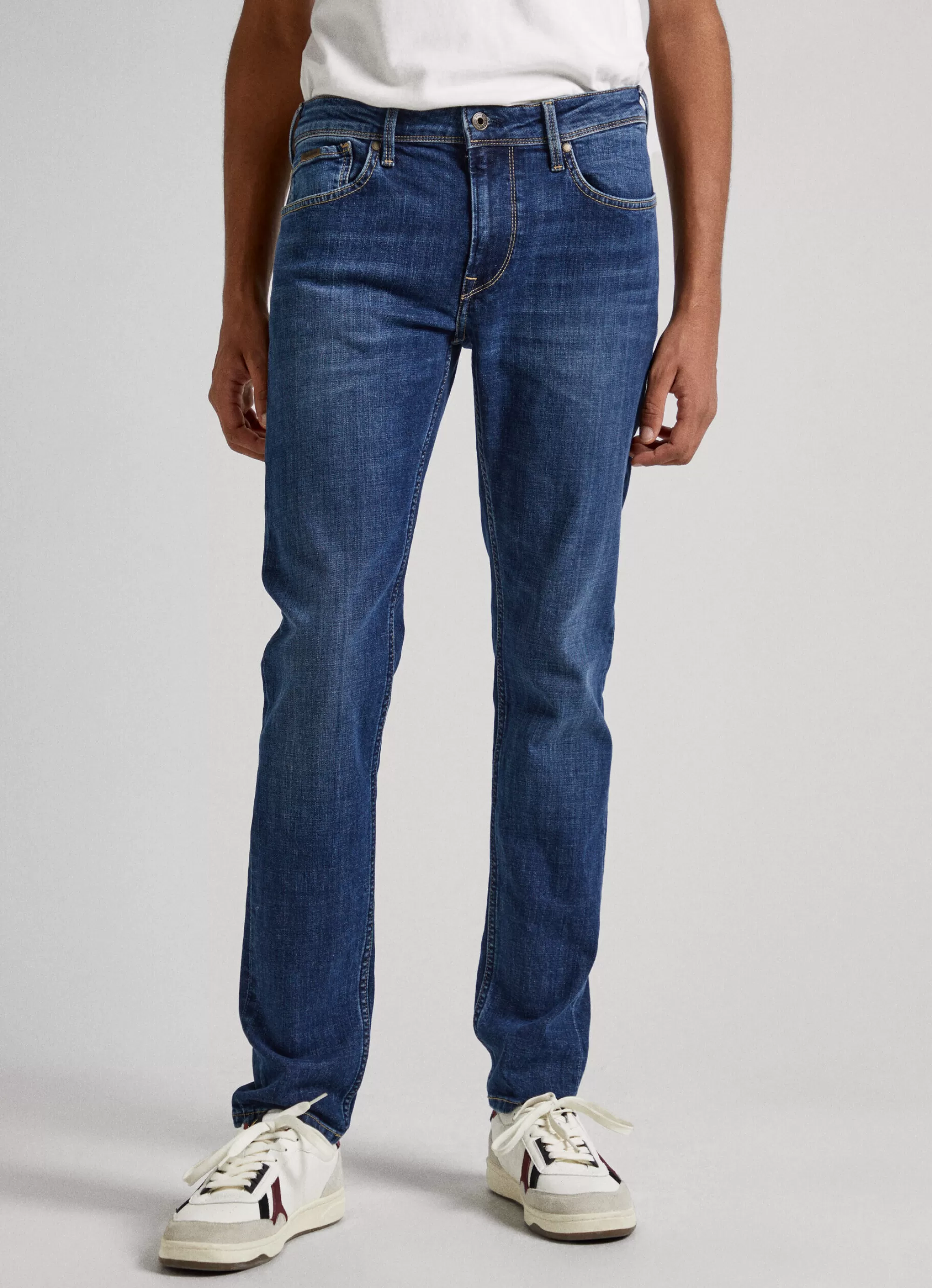 Homem Pepe Jeans Skinny>Jeans Finsbury Skinny Fit Low Rise