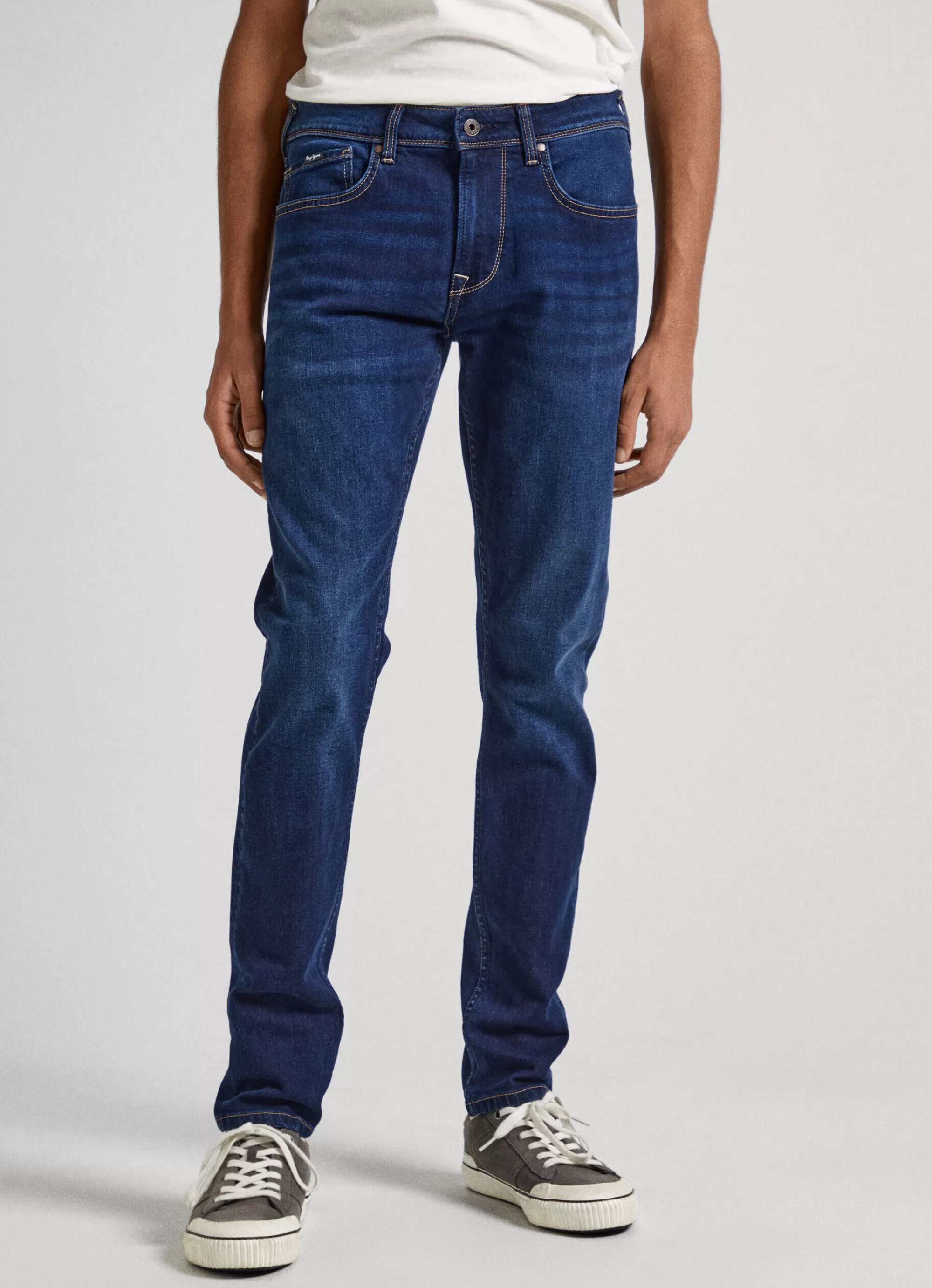 Homem Pepe Jeans Skinny>Jeans Finsbury Skinny Fit Low Rise