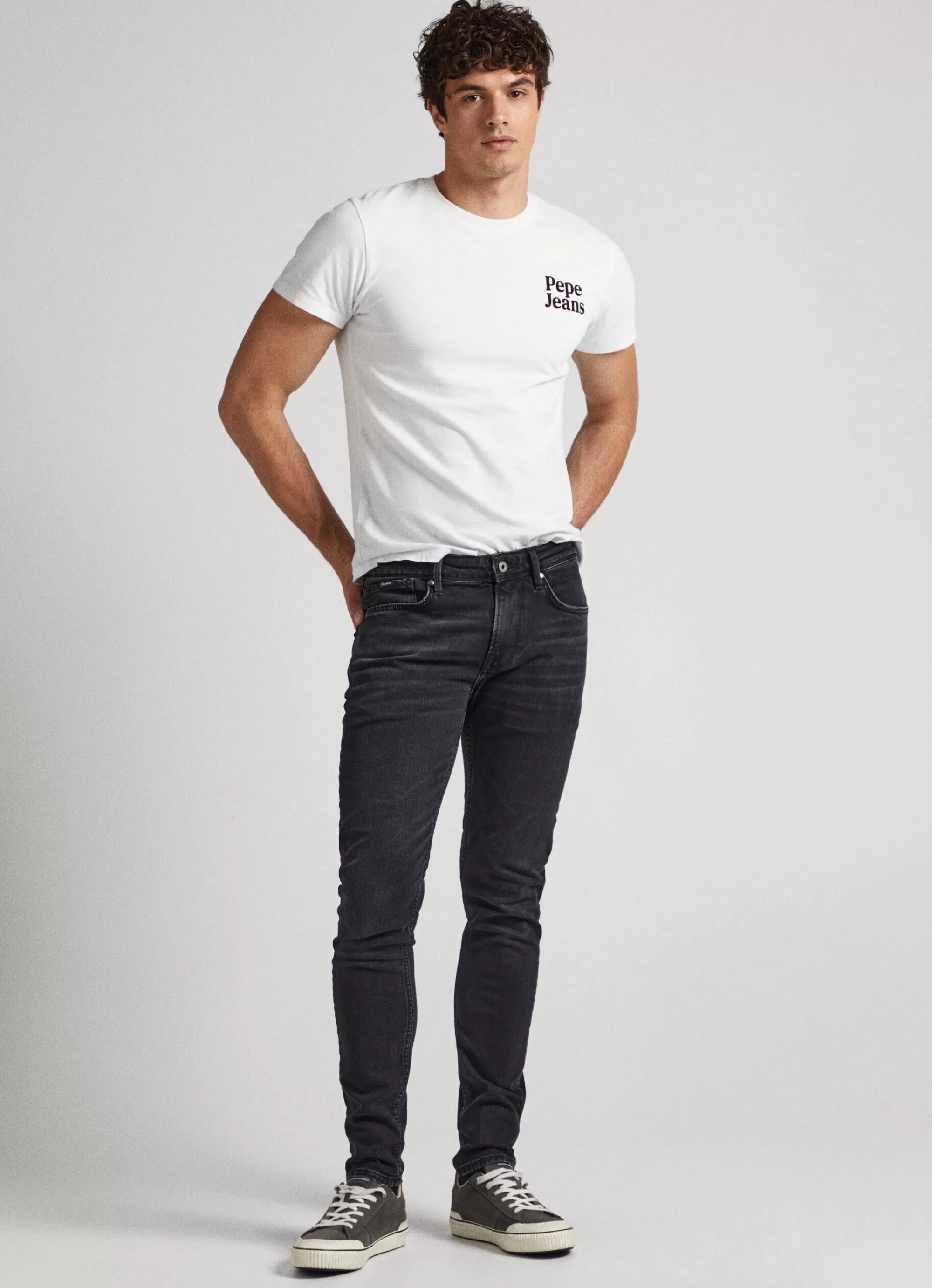 Homem Pepe Jeans Skinny>Jeans Finsbury Skinny Fit Low-Rise