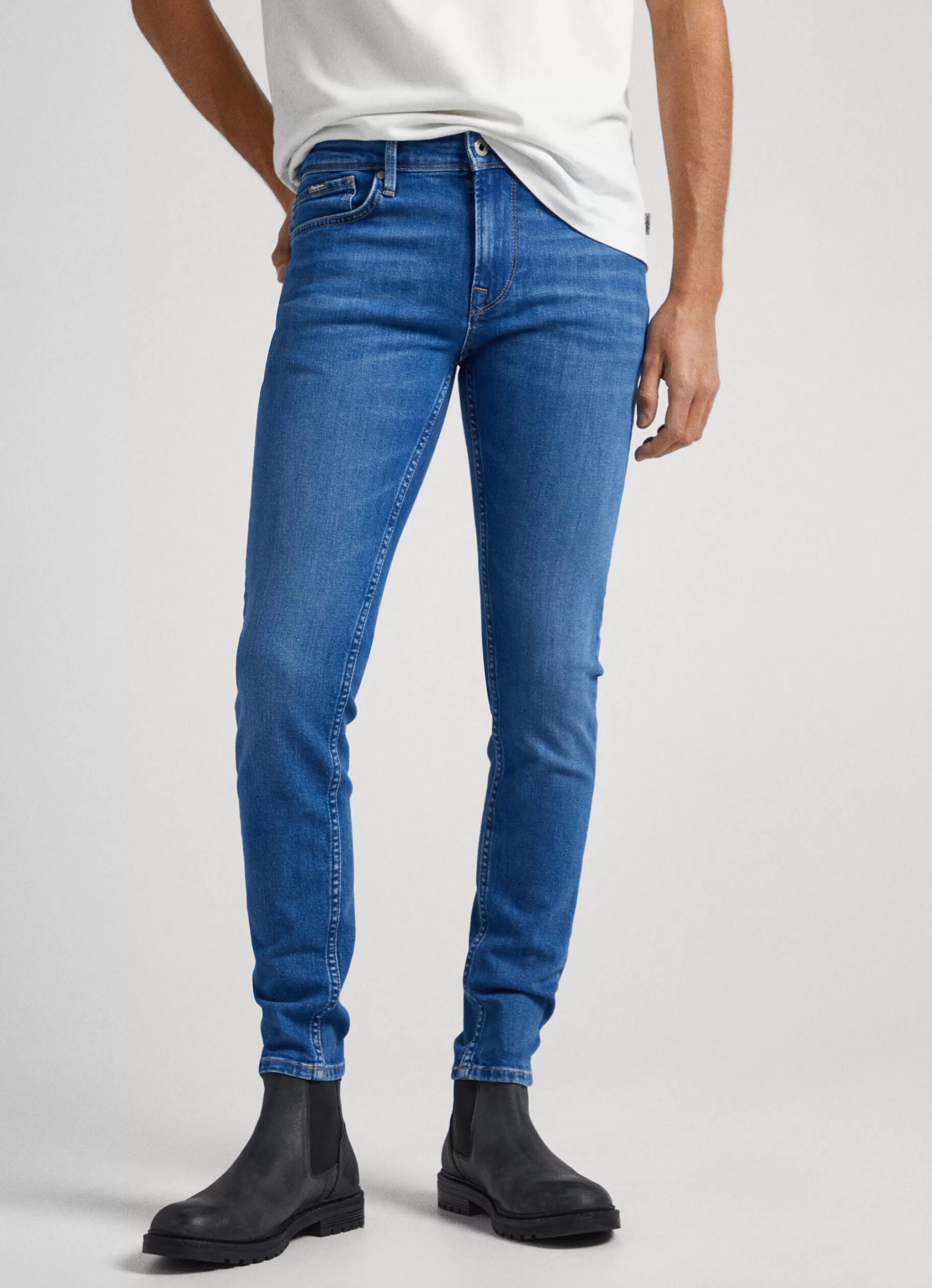 Homem Pepe Jeans Skinny>Jeans Finsbury Skinny Fit Low-Rise