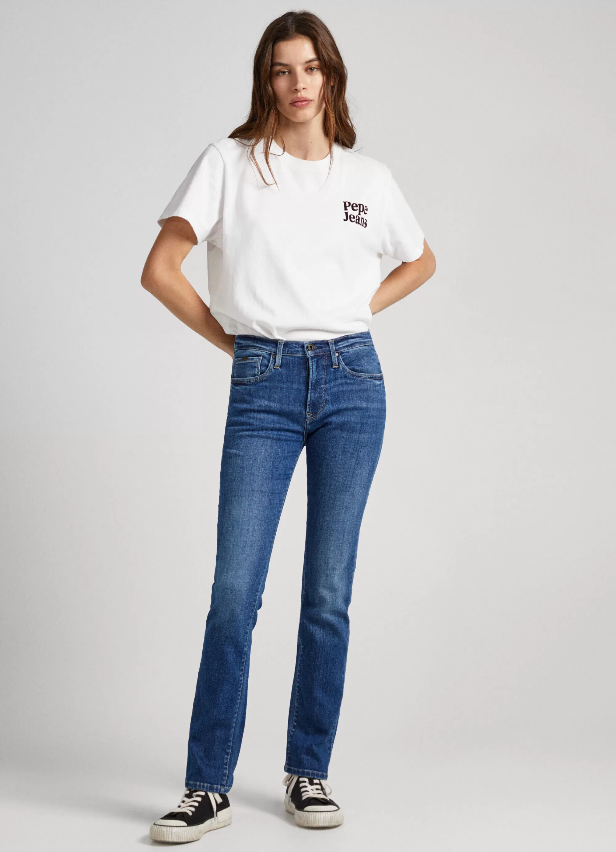 Mulher Pepe Jeans Slim>Jeans Grace Slim Fit High Rise