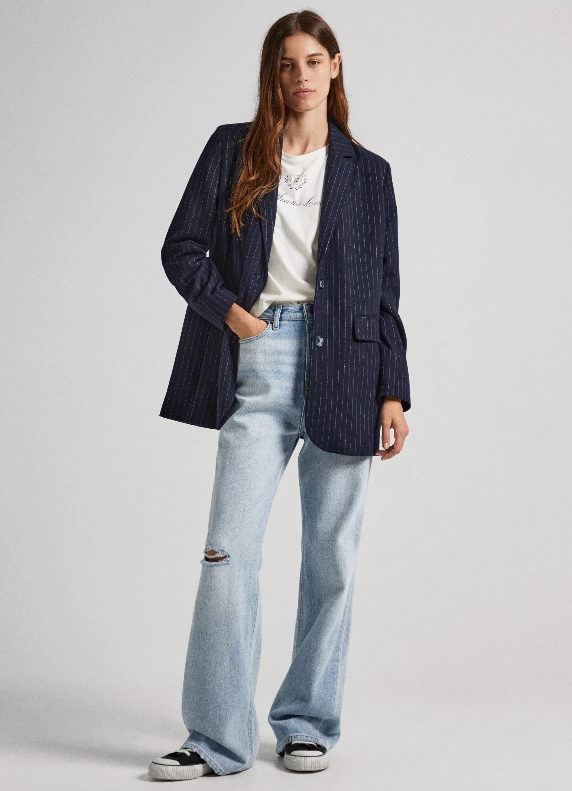 Mulher Pepe Jeans Flare E Boot Cut>Jeans Harper Fit Flare High Rise